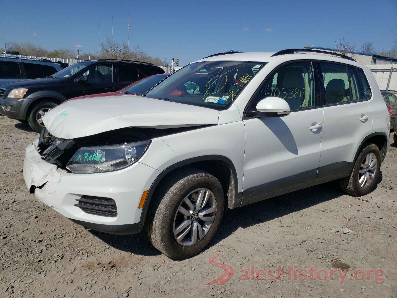 WVGAV7AX4GW586411 2016 VOLKSWAGEN TIGUAN