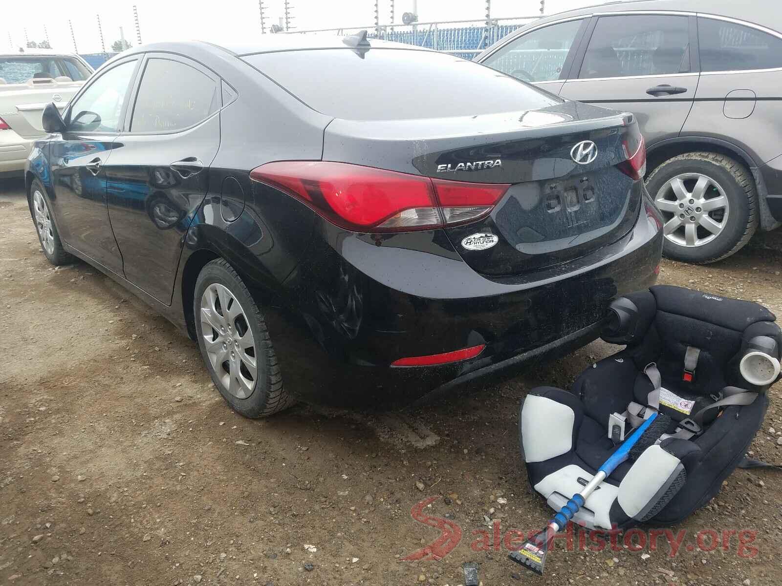 5NPDH4AE7GH674560 2016 HYUNDAI ELANTRA