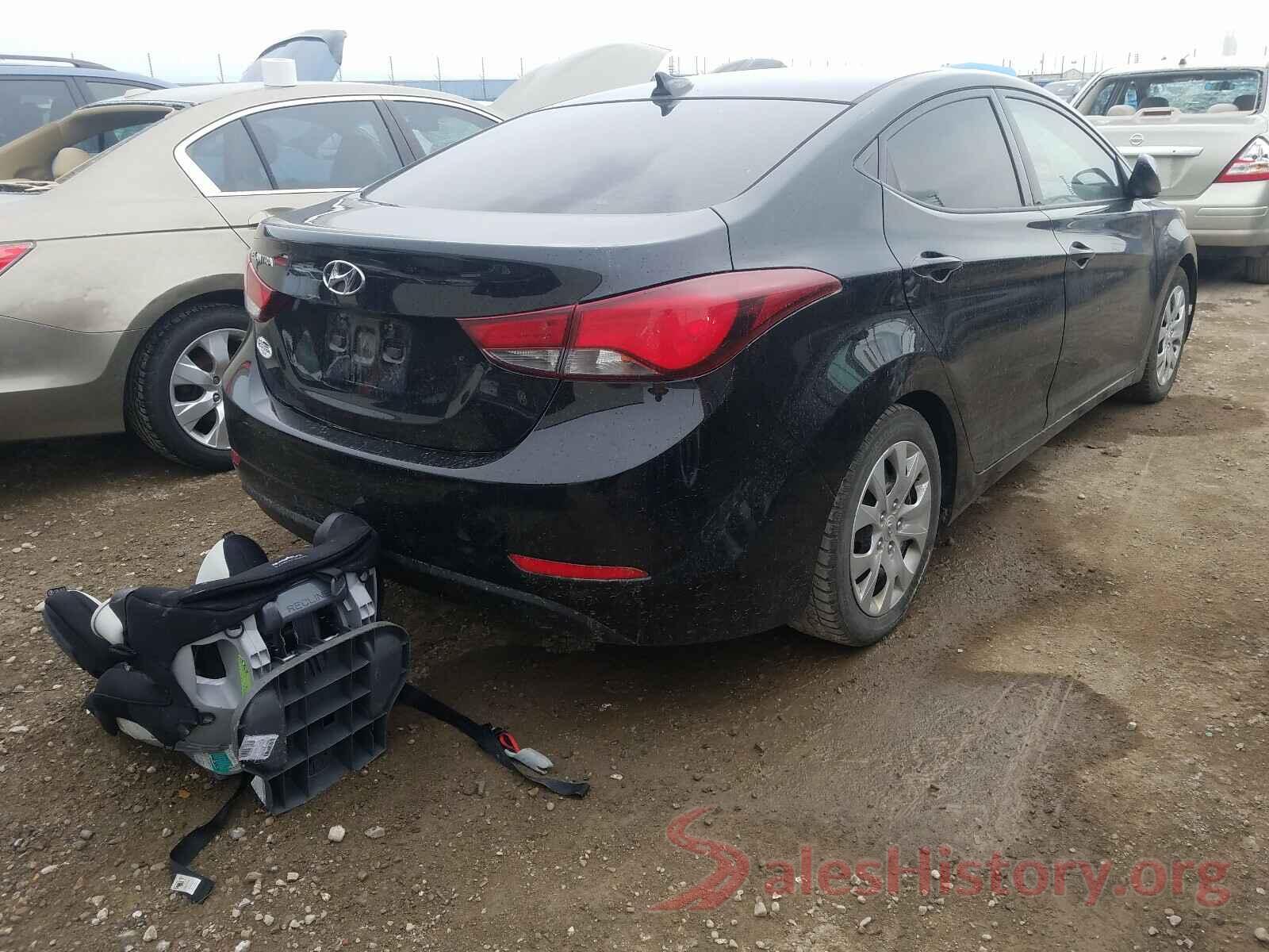 5NPDH4AE7GH674560 2016 HYUNDAI ELANTRA