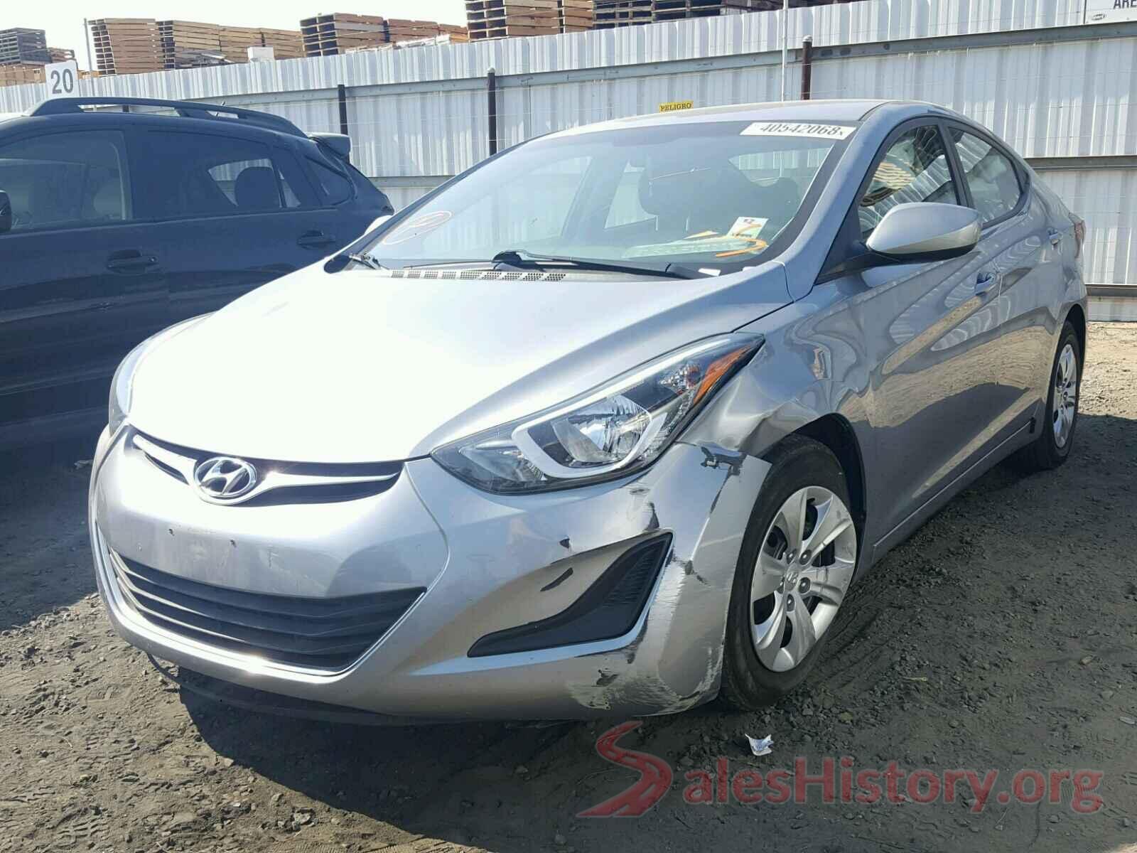 5NPDH4AE7GH709842 2016 HYUNDAI ELANTRA