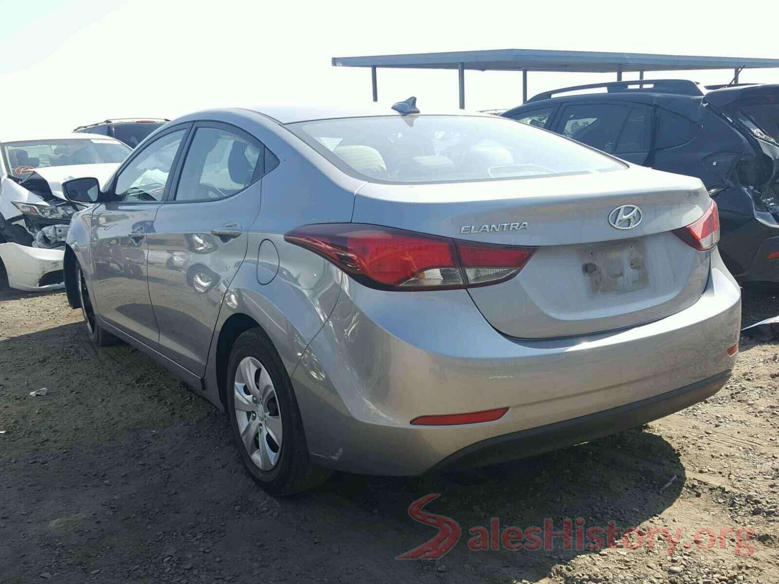 5NPDH4AE7GH709842 2016 HYUNDAI ELANTRA