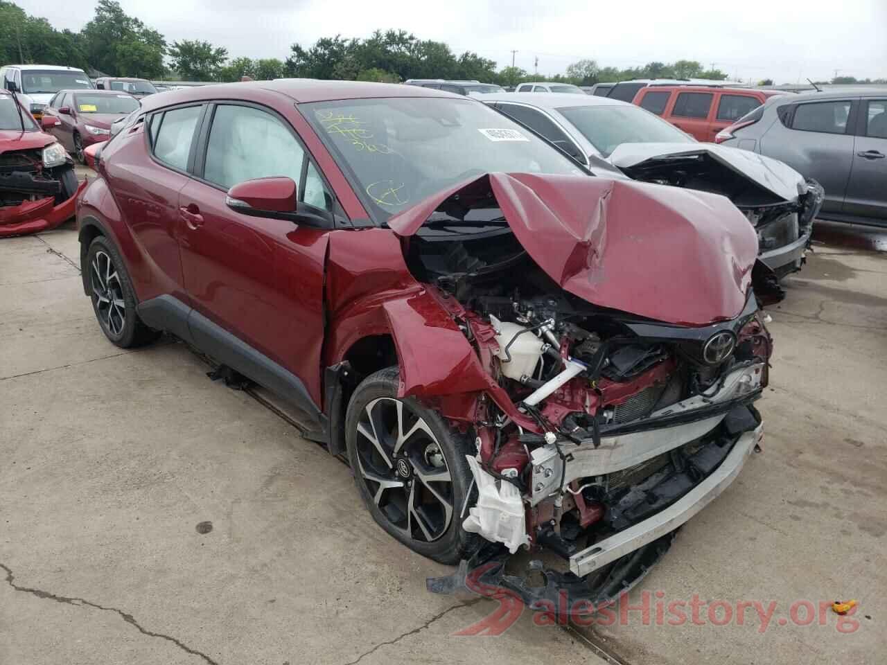 NMTKHMBX0JR060716 2018 TOYOTA C-HR