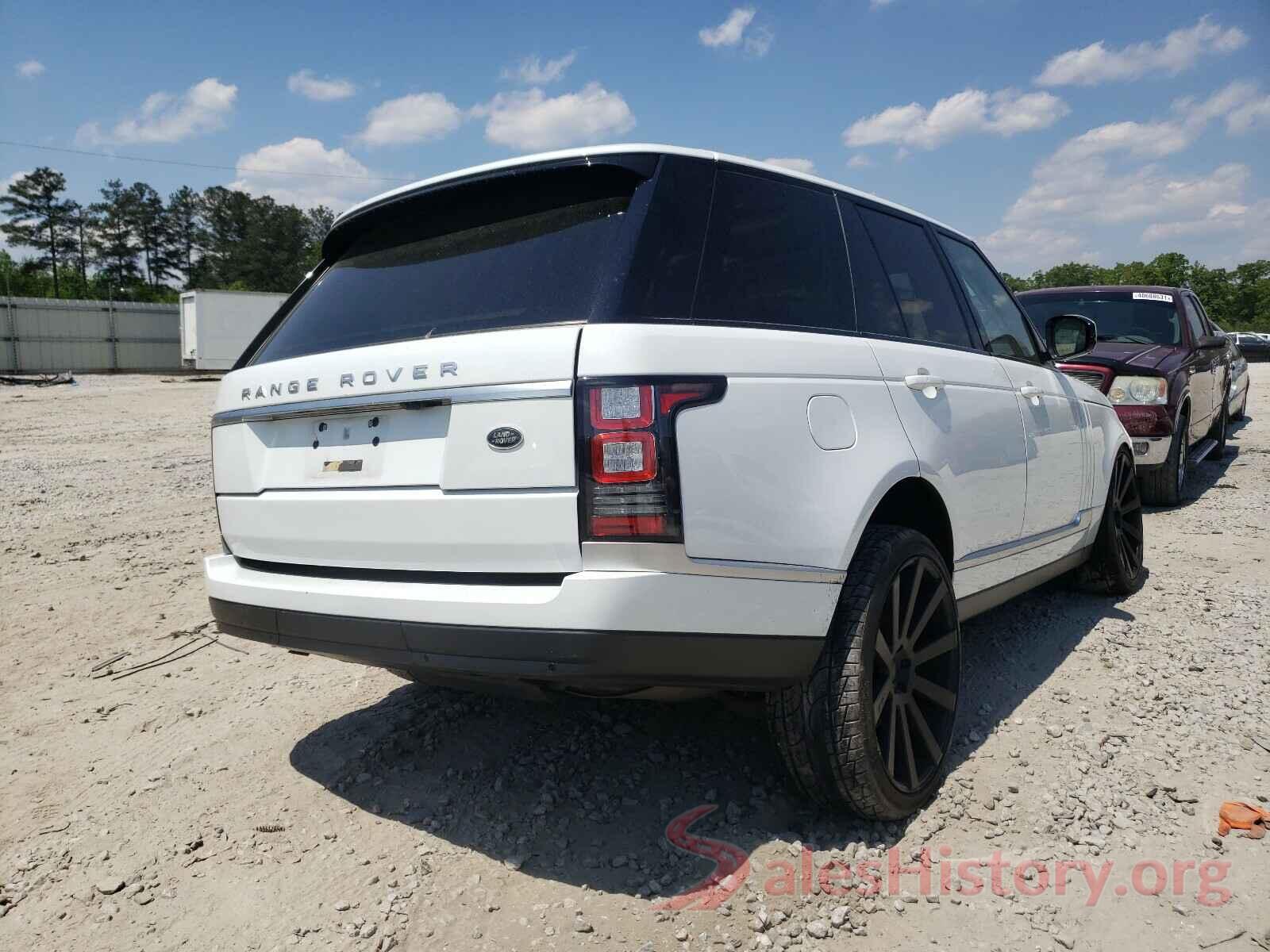 SALGR2PF5GA314265 2016 LAND ROVER RANGEROVER