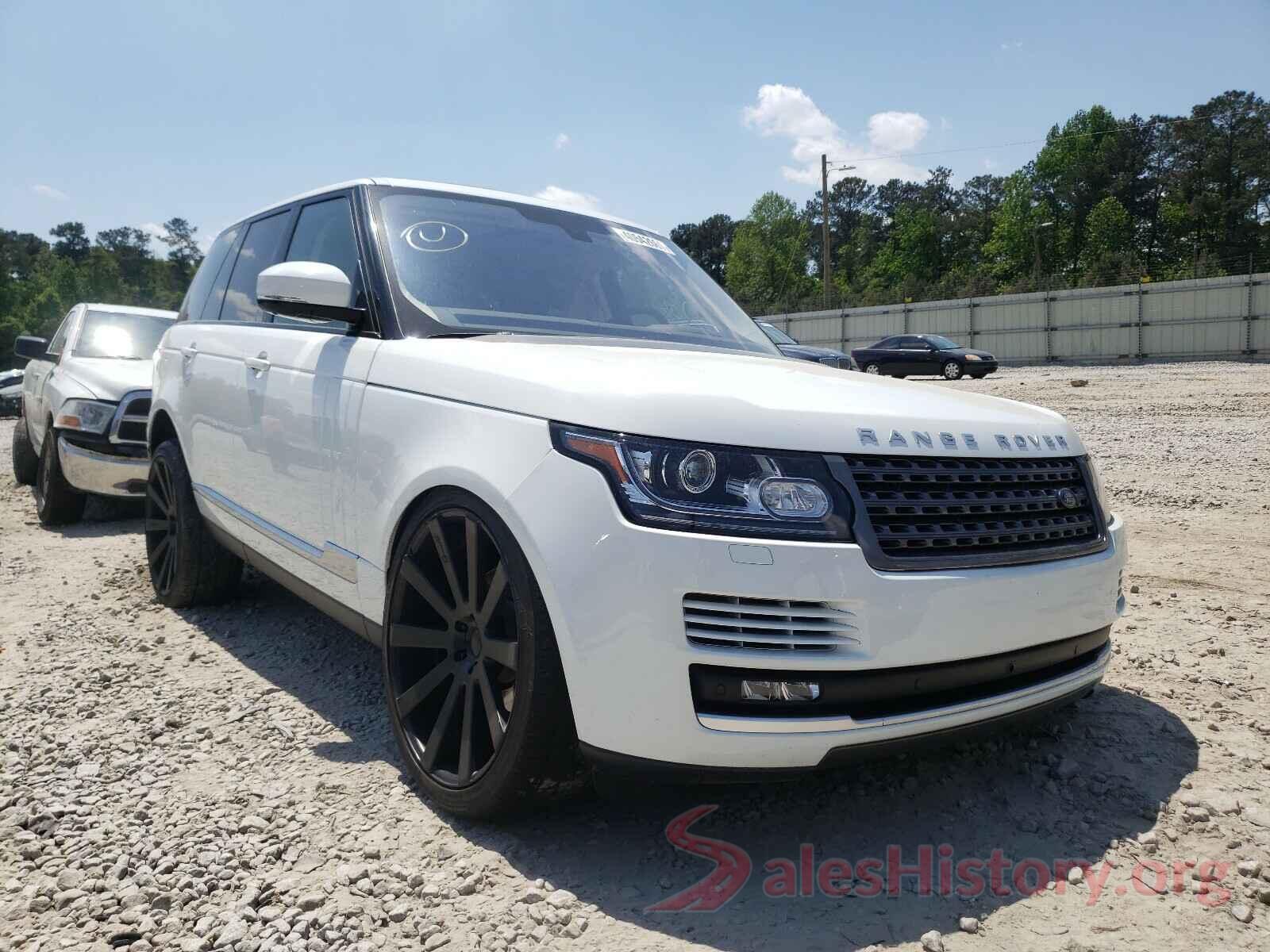 SALGR2PF5GA314265 2016 LAND ROVER RANGEROVER