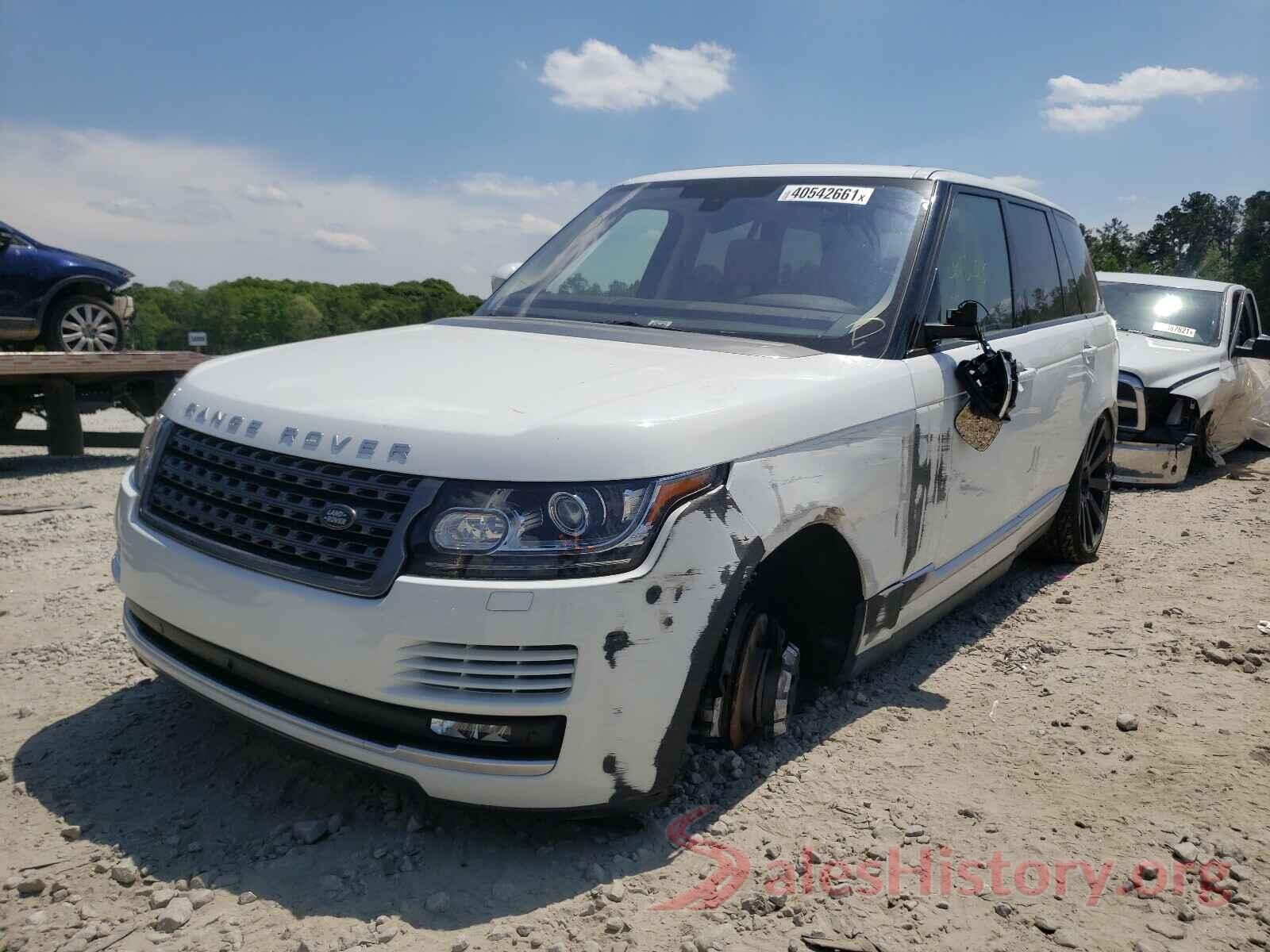 SALGR2PF5GA314265 2016 LAND ROVER RANGEROVER