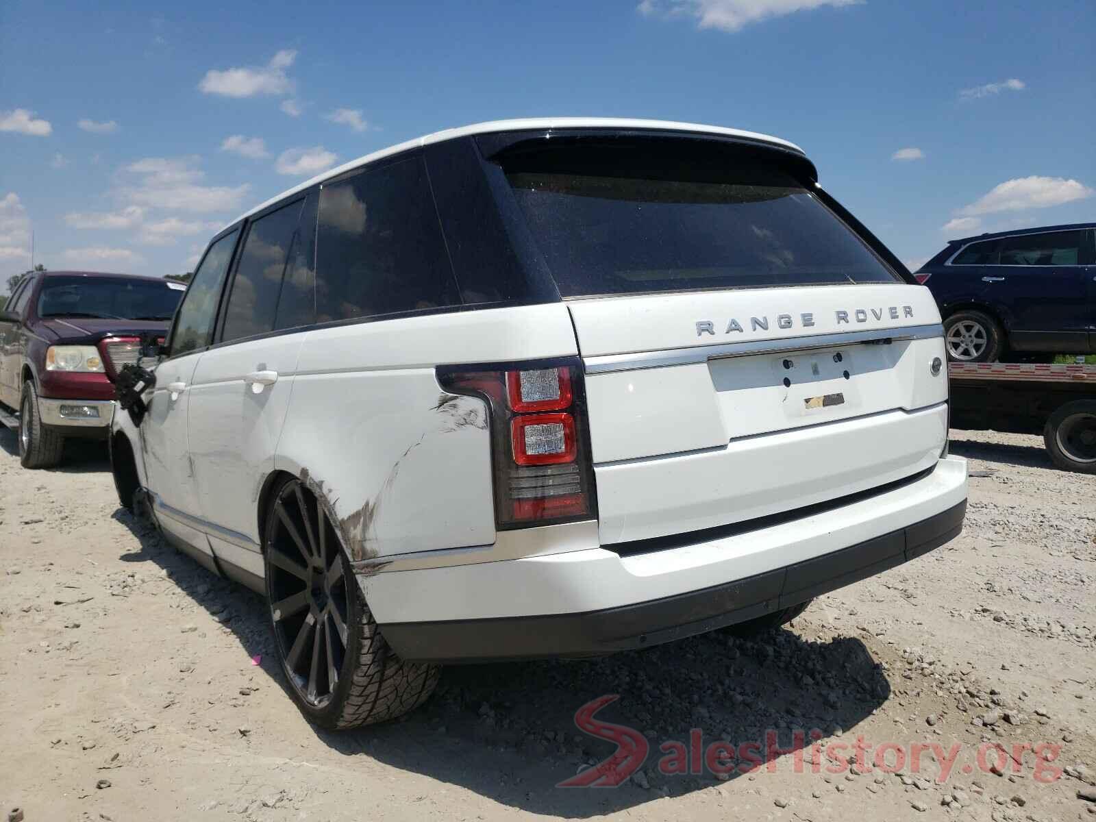 SALGR2PF5GA314265 2016 LAND ROVER RANGEROVER