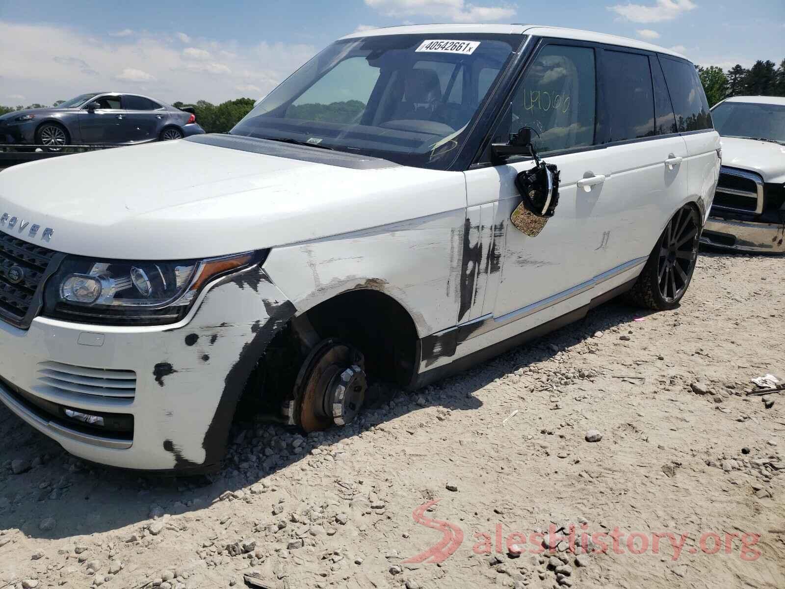 SALGR2PF5GA314265 2016 LAND ROVER RANGEROVER