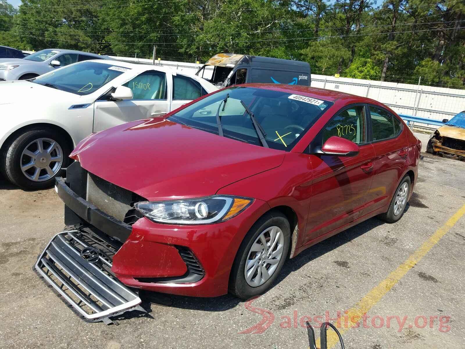 5NPD74LF4HH183597 2017 HYUNDAI ELANTRA