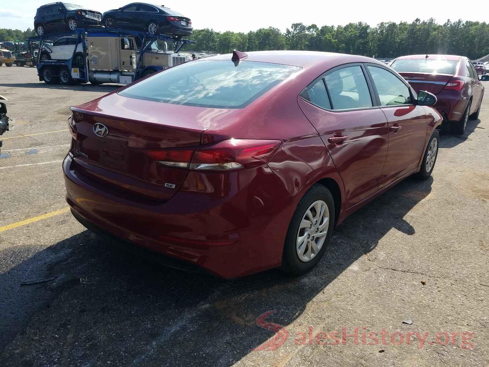 5NPD74LF4HH183597 2017 HYUNDAI ELANTRA