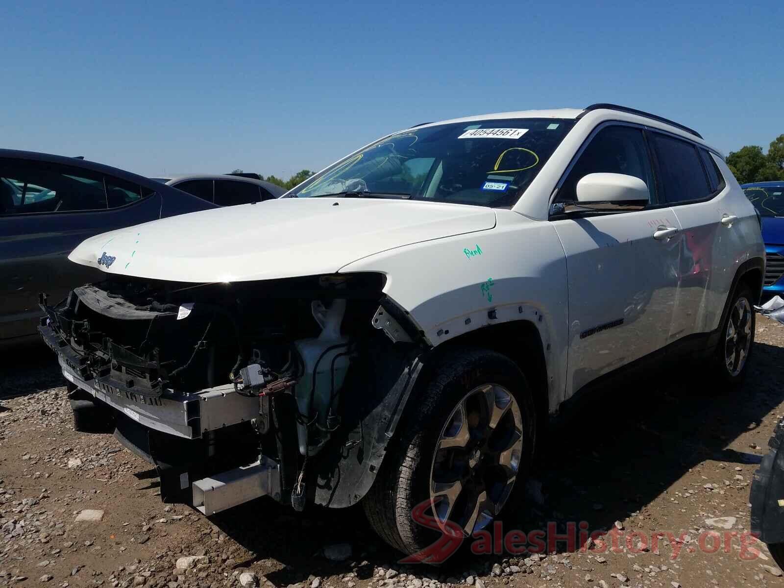 3C4NJCCB6KT675617 2019 JEEP COMPASS