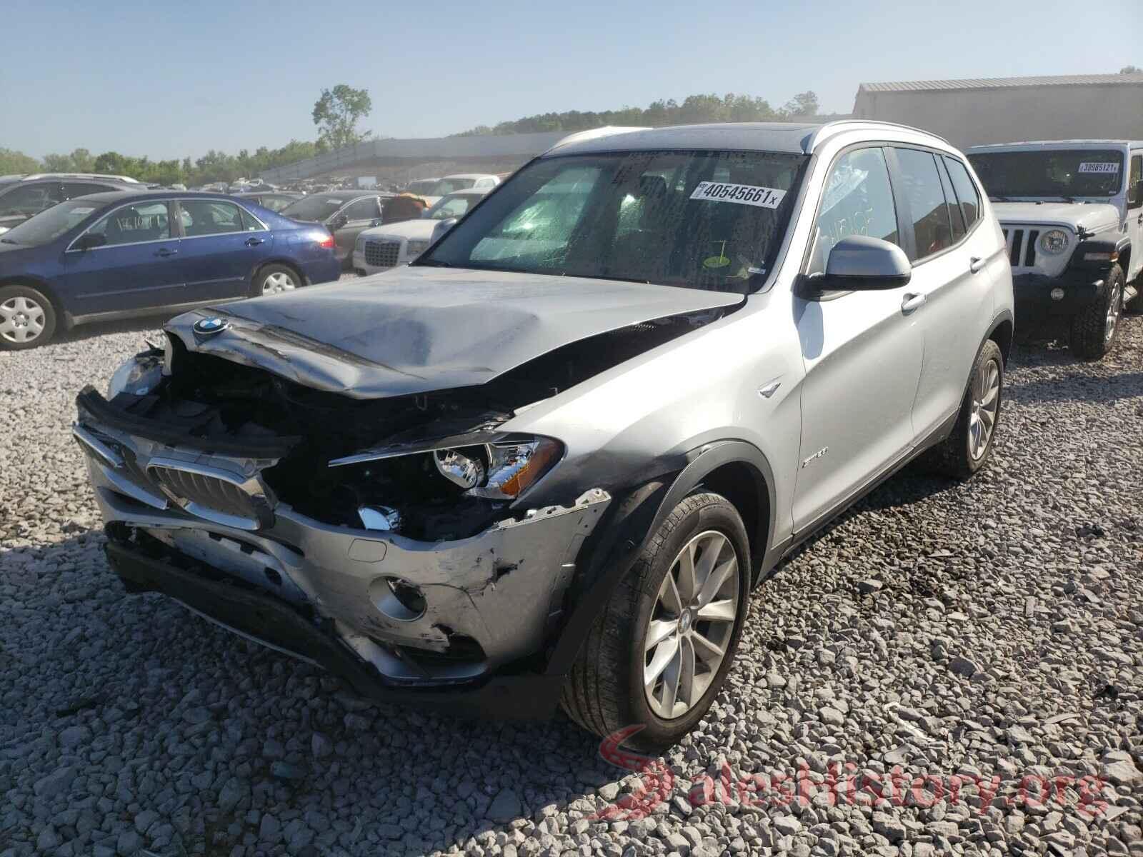 5UXWZ7C32H0V89710 2017 BMW X3