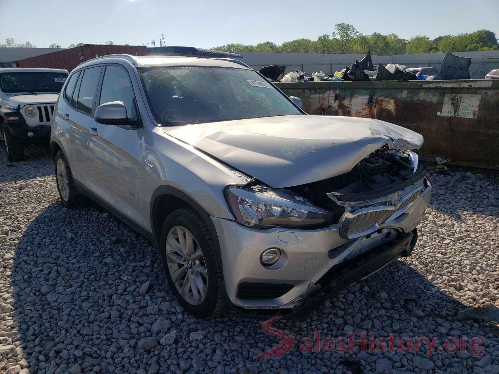 5UXWZ7C32H0V89710 2017 BMW X3