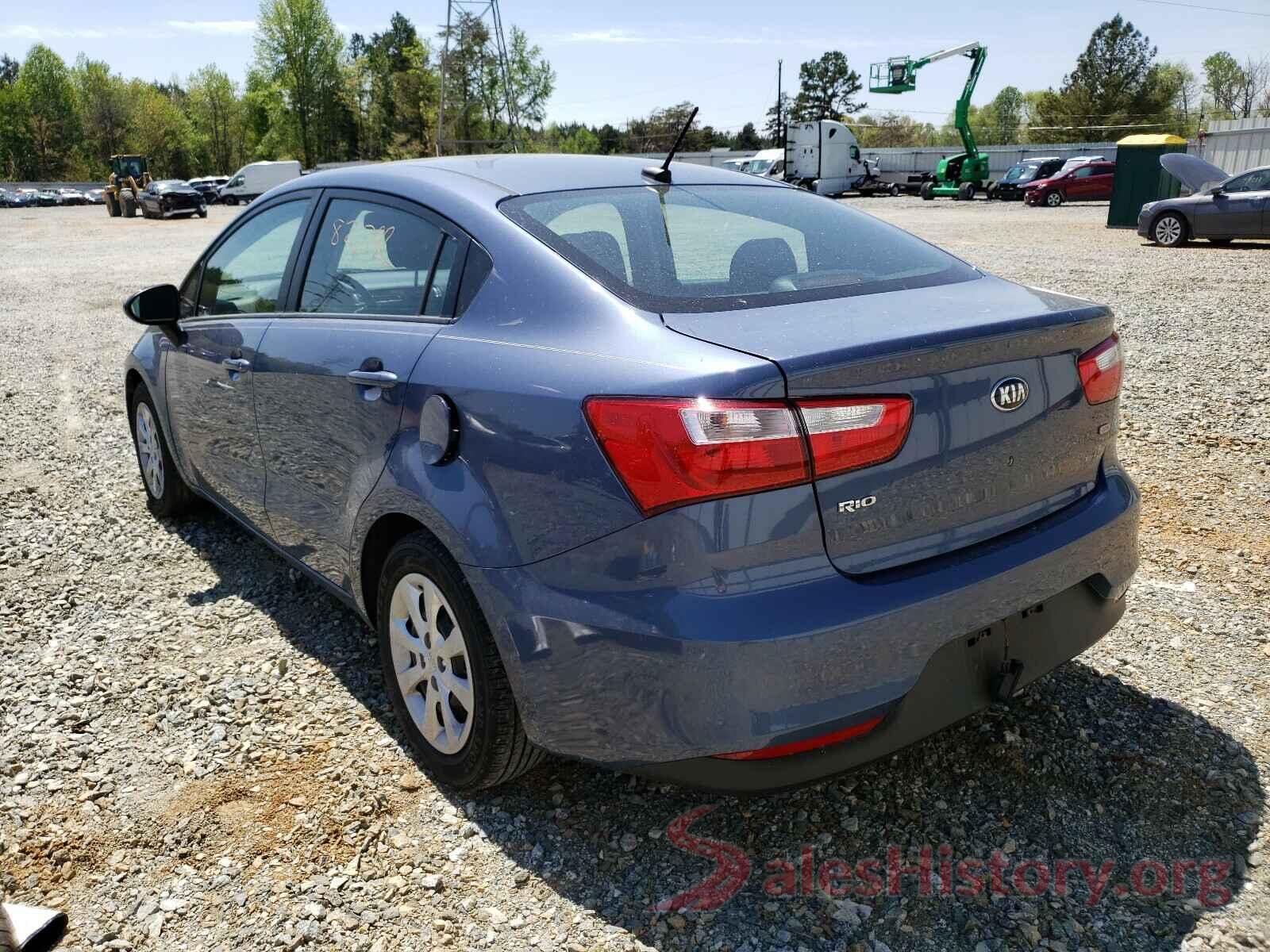 KNADM4A35G6646970 2016 KIA RIO