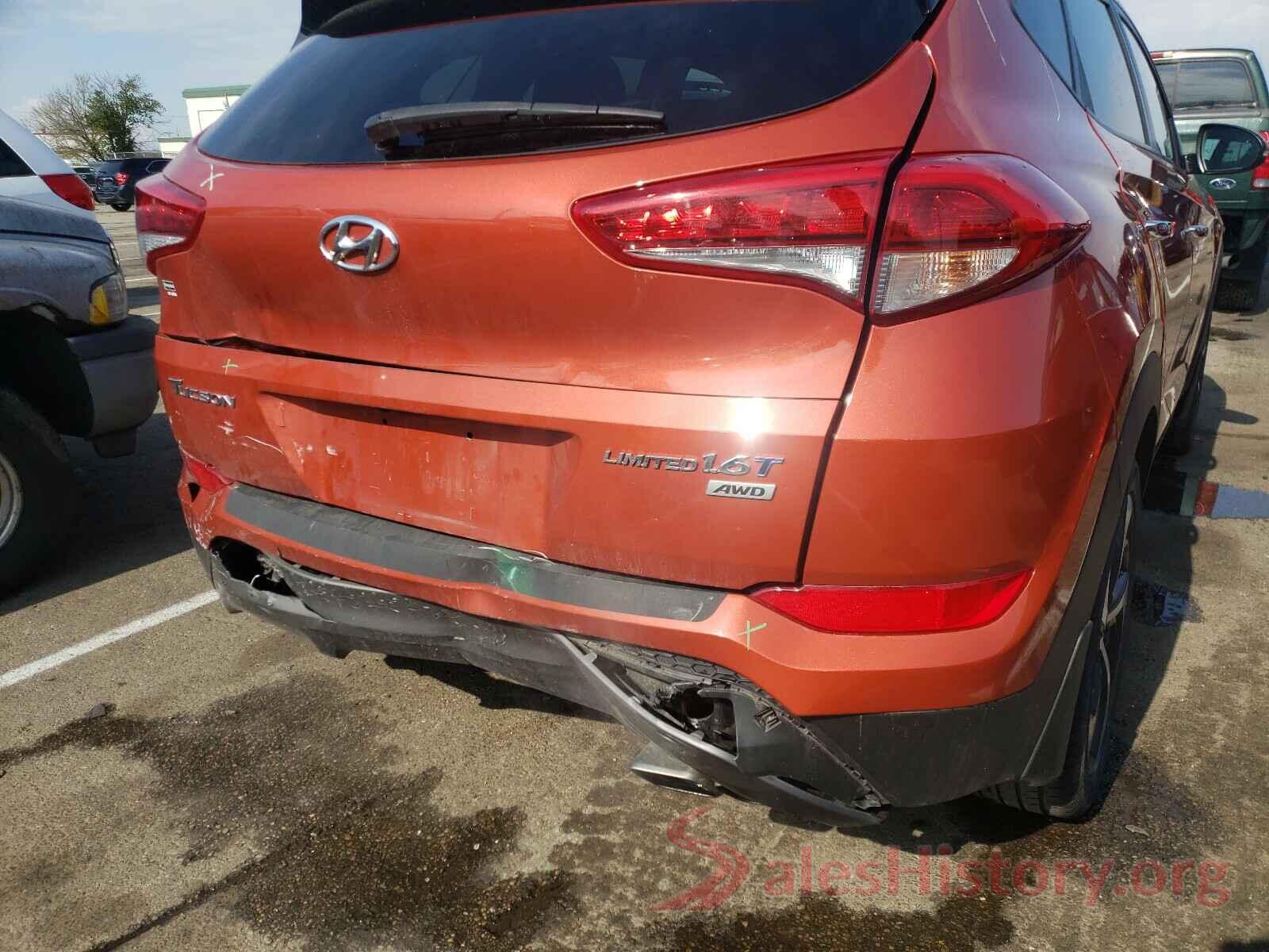 KM8J3CA24GU143514 2016 HYUNDAI TUCSON