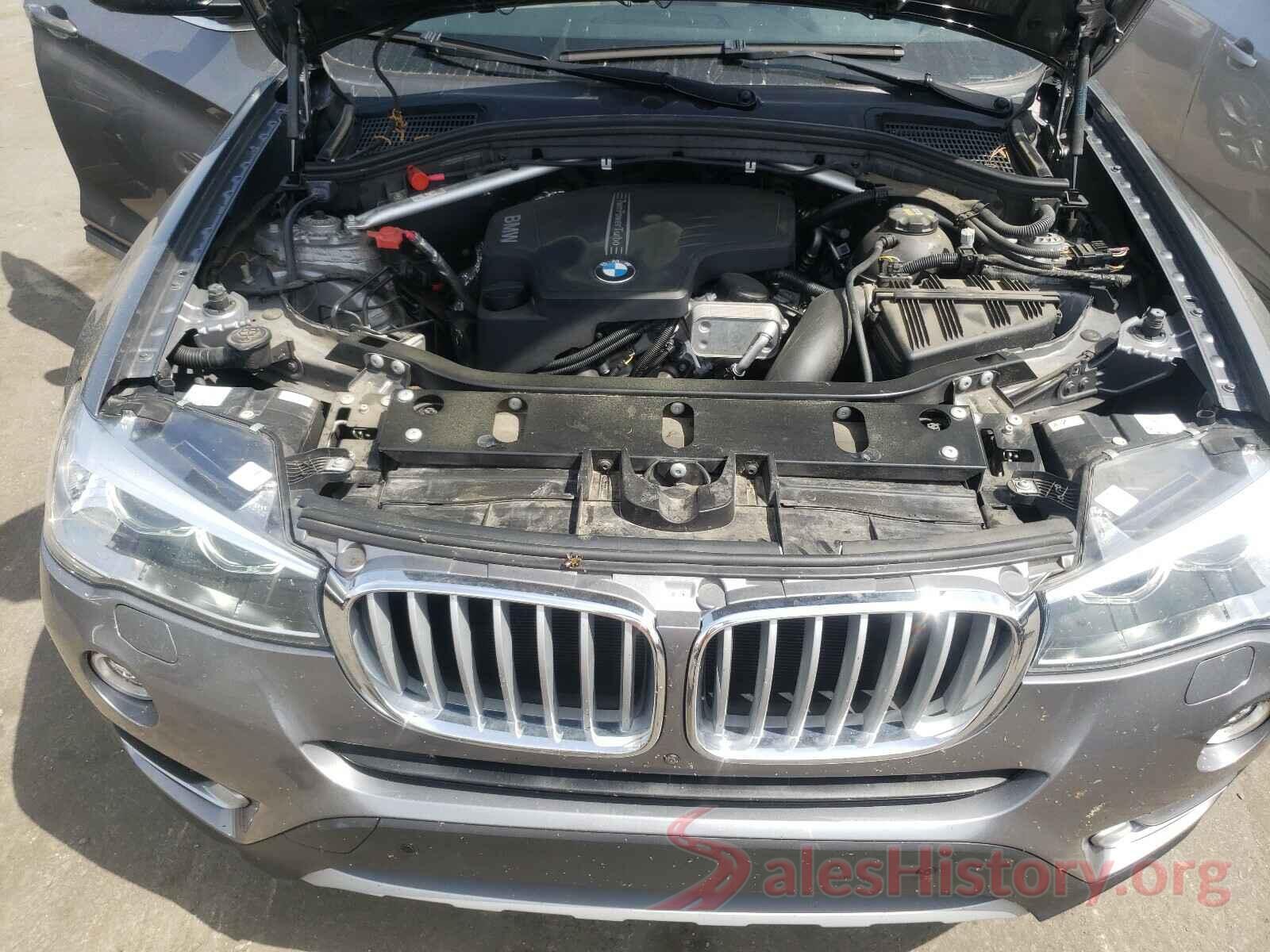 5UXWX9C5XH0T01791 2017 BMW X3