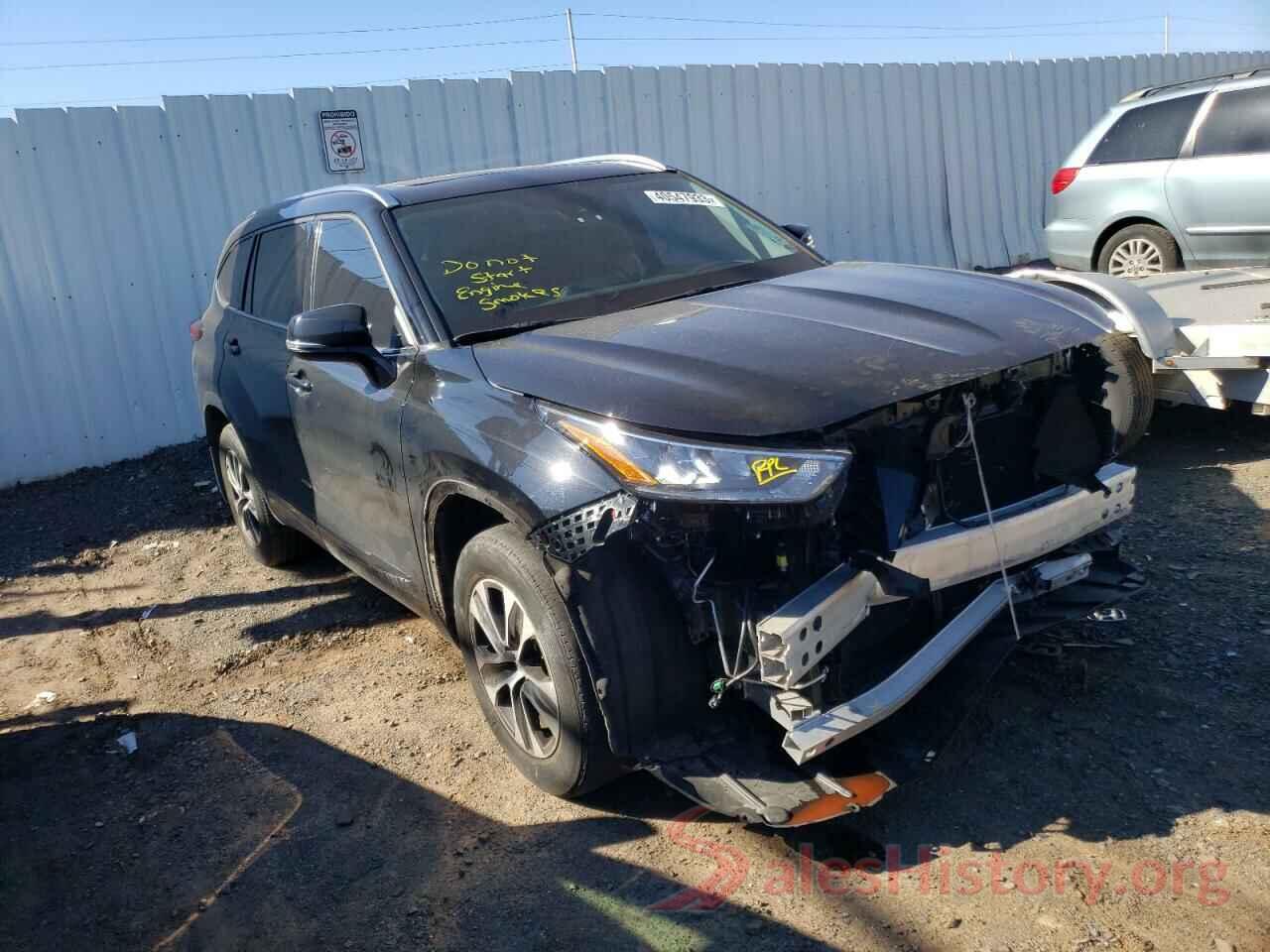 5TDGZRBH8LS516376 2020 TOYOTA HIGHLANDER