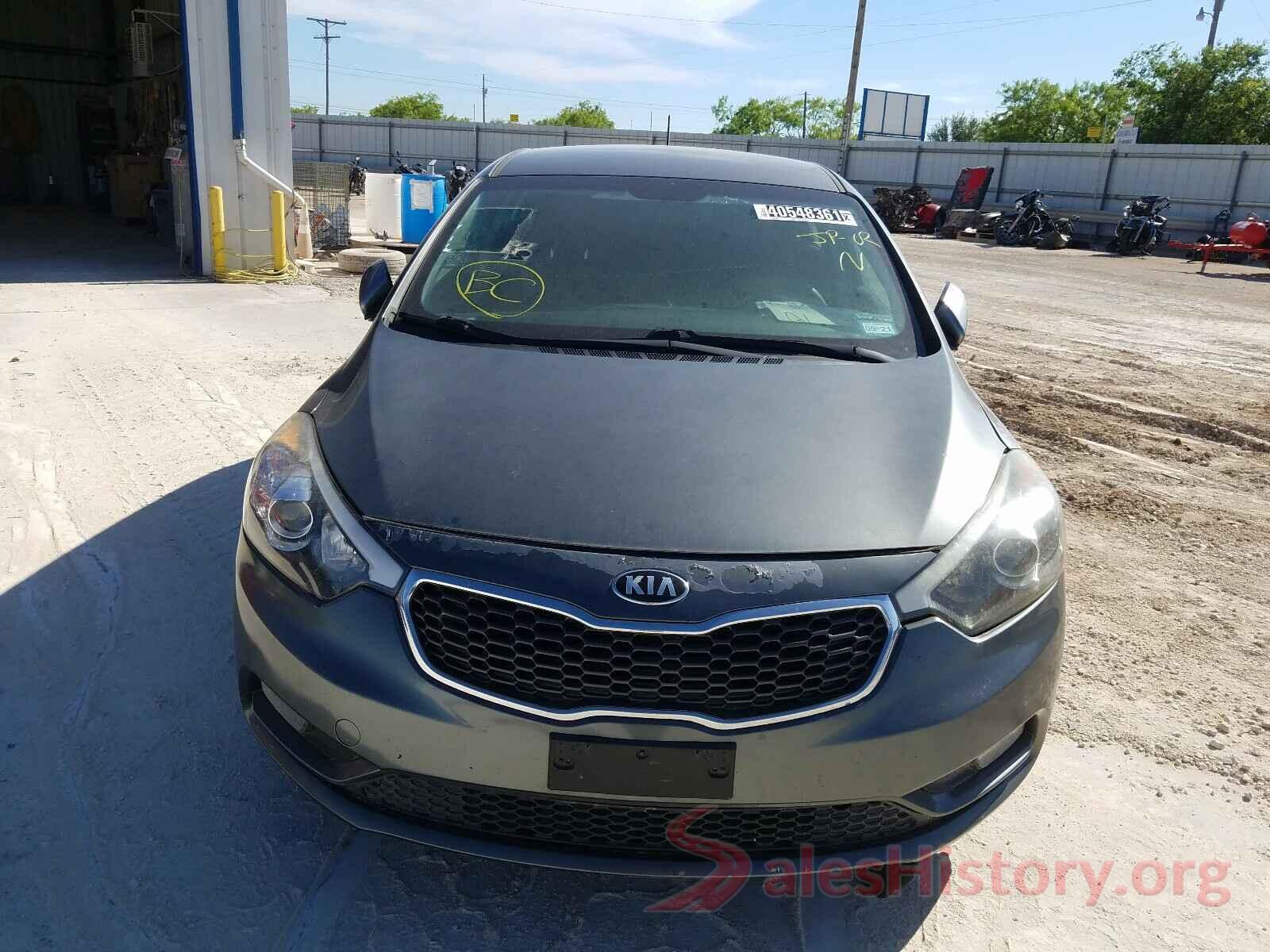 KNAFK5A82G5574390 2016 KIA FORTE