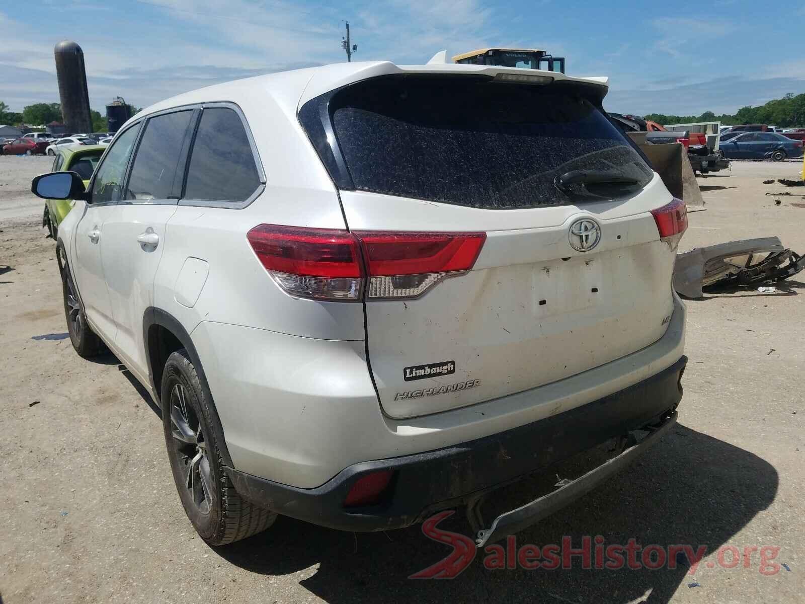 5TDZZRFH8JS276990 2018 TOYOTA HIGHLANDER