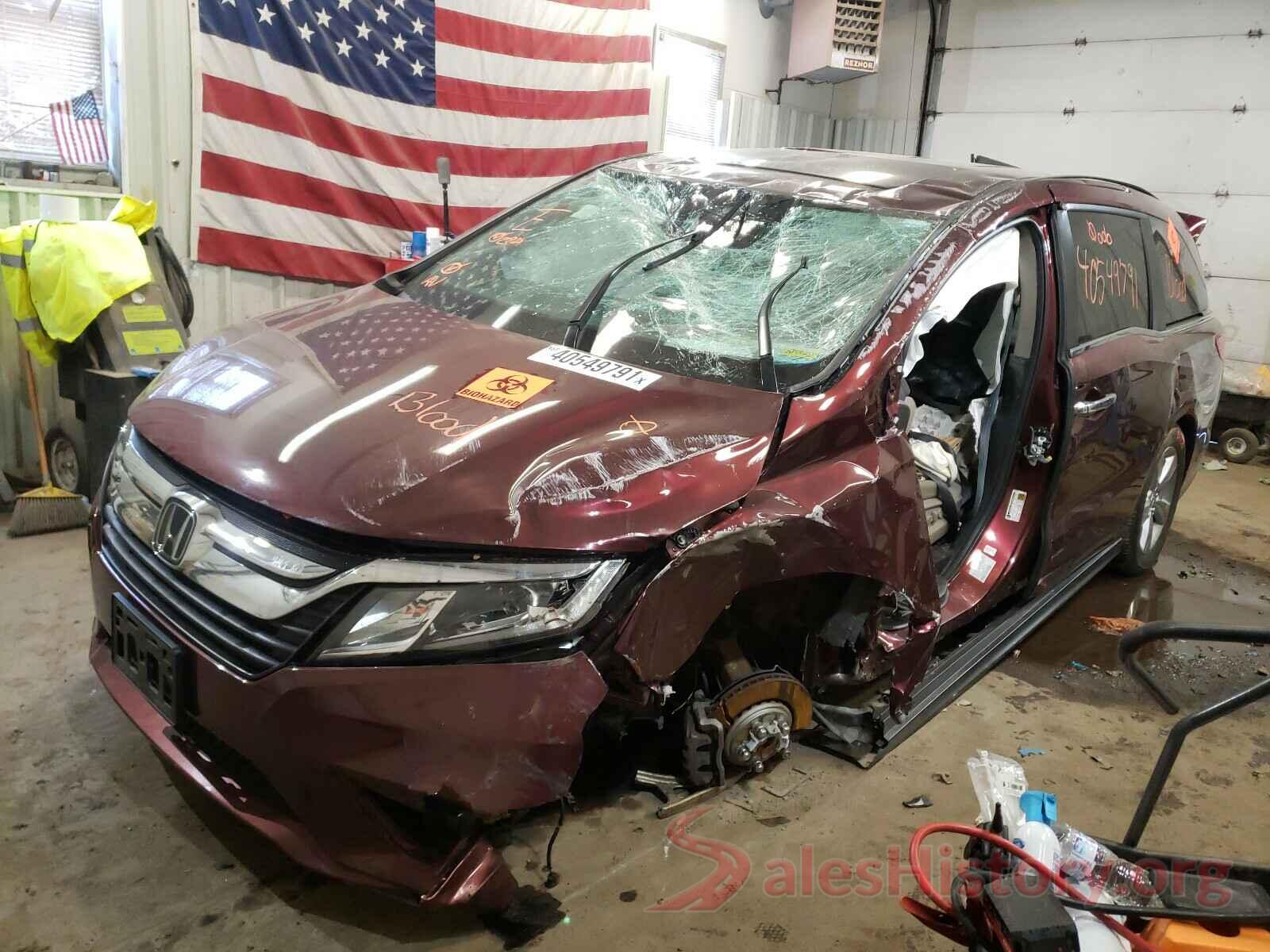 5FNRL6H7XJB043931 2018 HONDA ODYSSEY