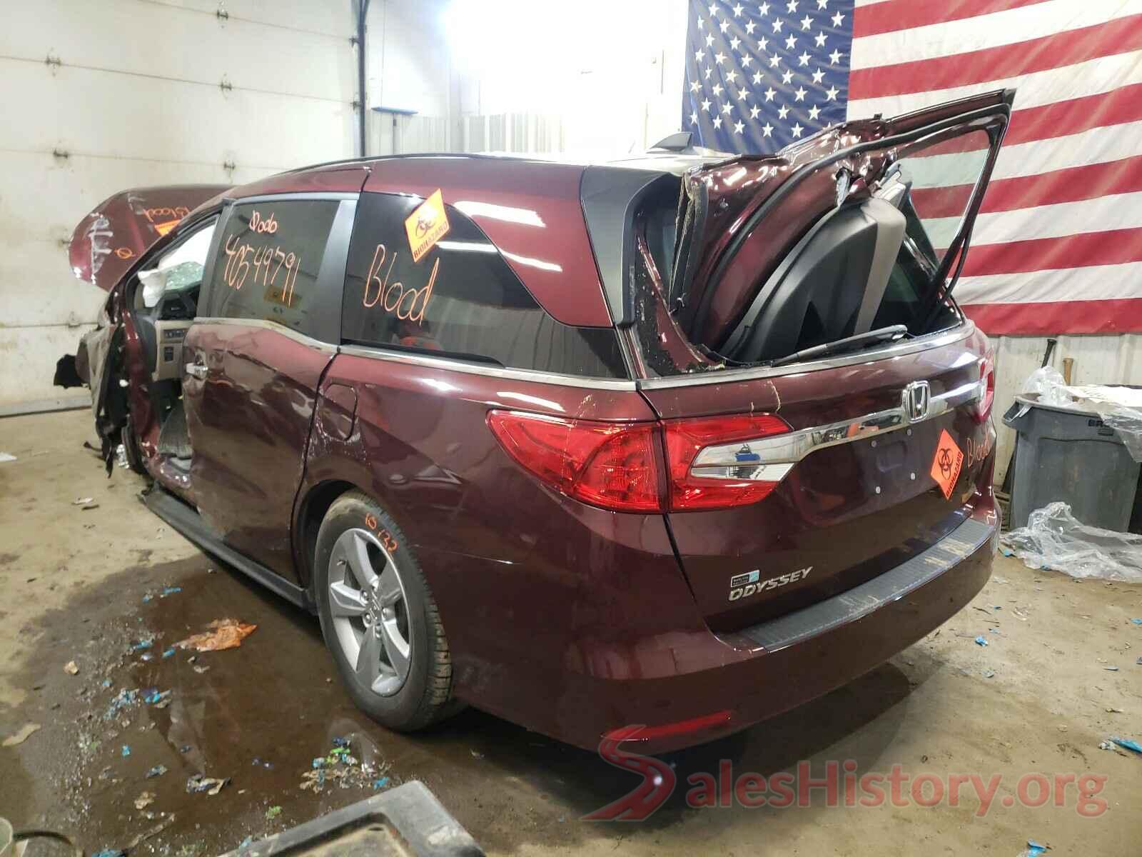 5FNRL6H7XJB043931 2018 HONDA ODYSSEY