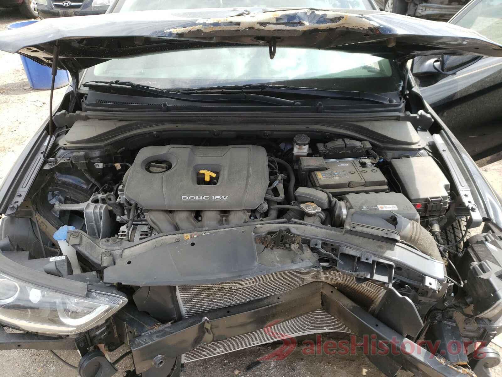 KMHD74LF7JU594323 2018 HYUNDAI ELANTRA