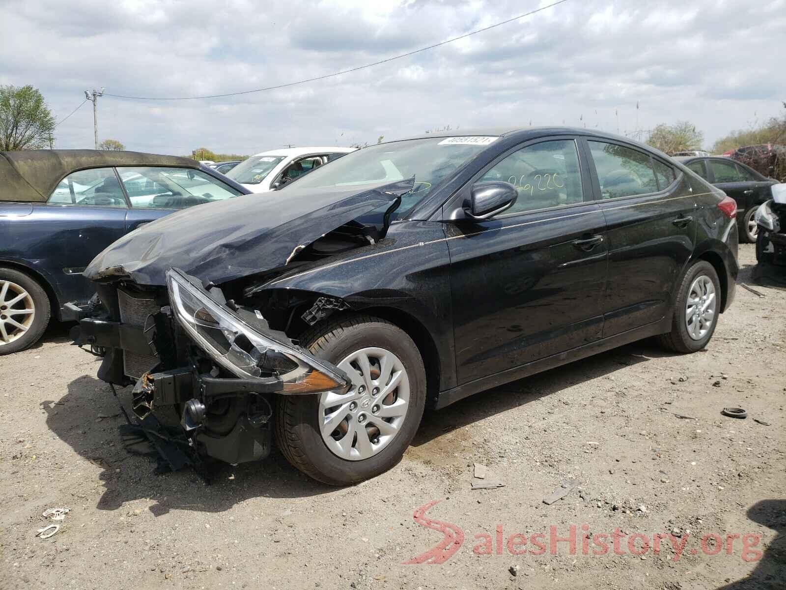 KMHD74LF7JU594323 2018 HYUNDAI ELANTRA