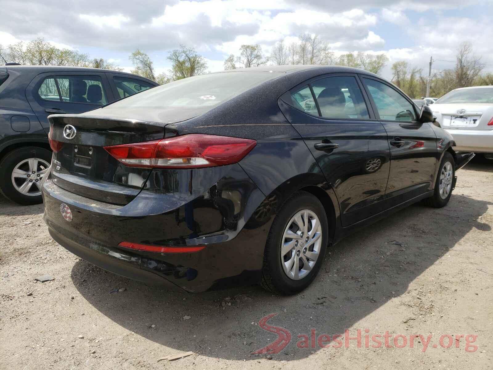 KMHD74LF7JU594323 2018 HYUNDAI ELANTRA