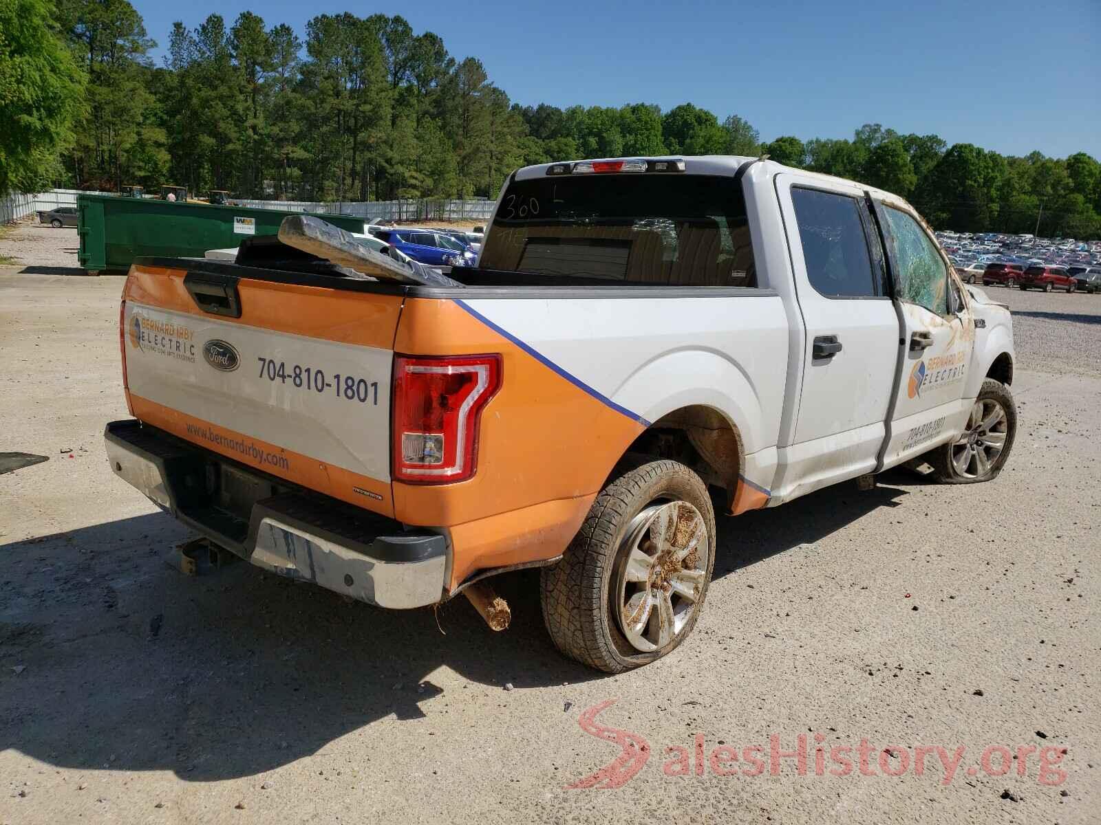 1FTEW1E85GKE98221 2016 FORD F150