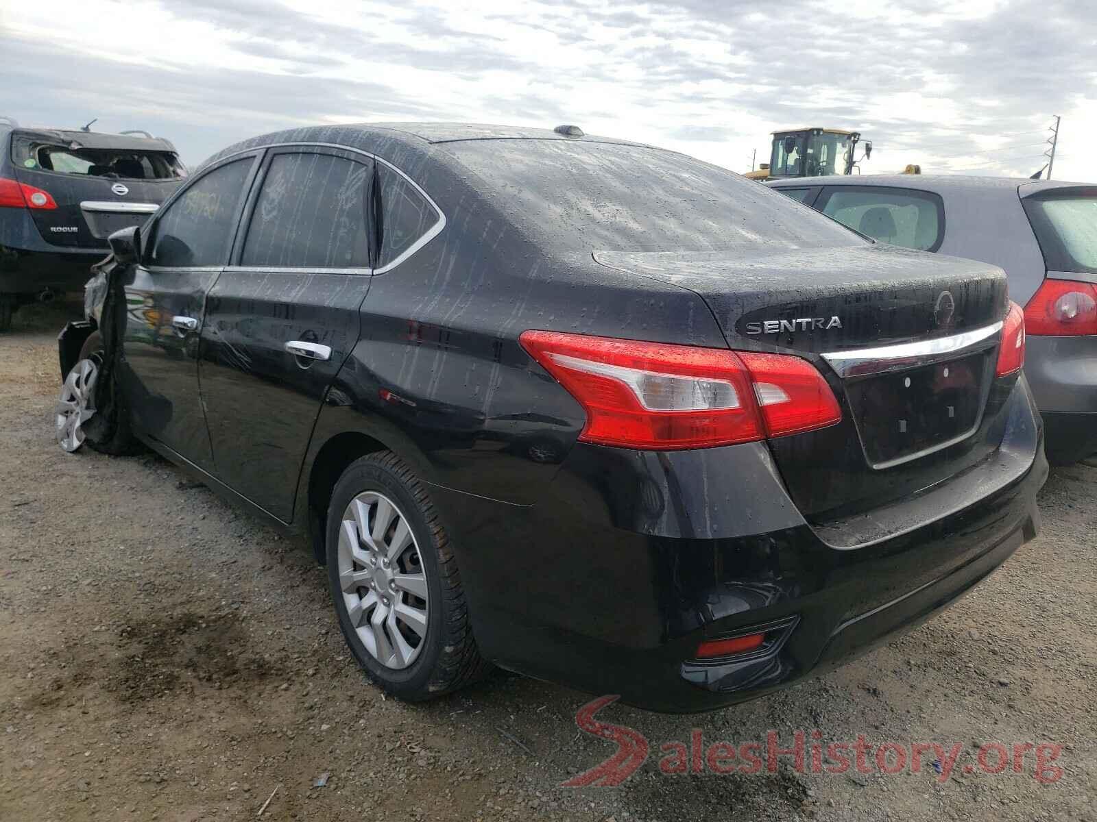 3N1AB7AP1HY256400 2017 NISSAN SENTRA