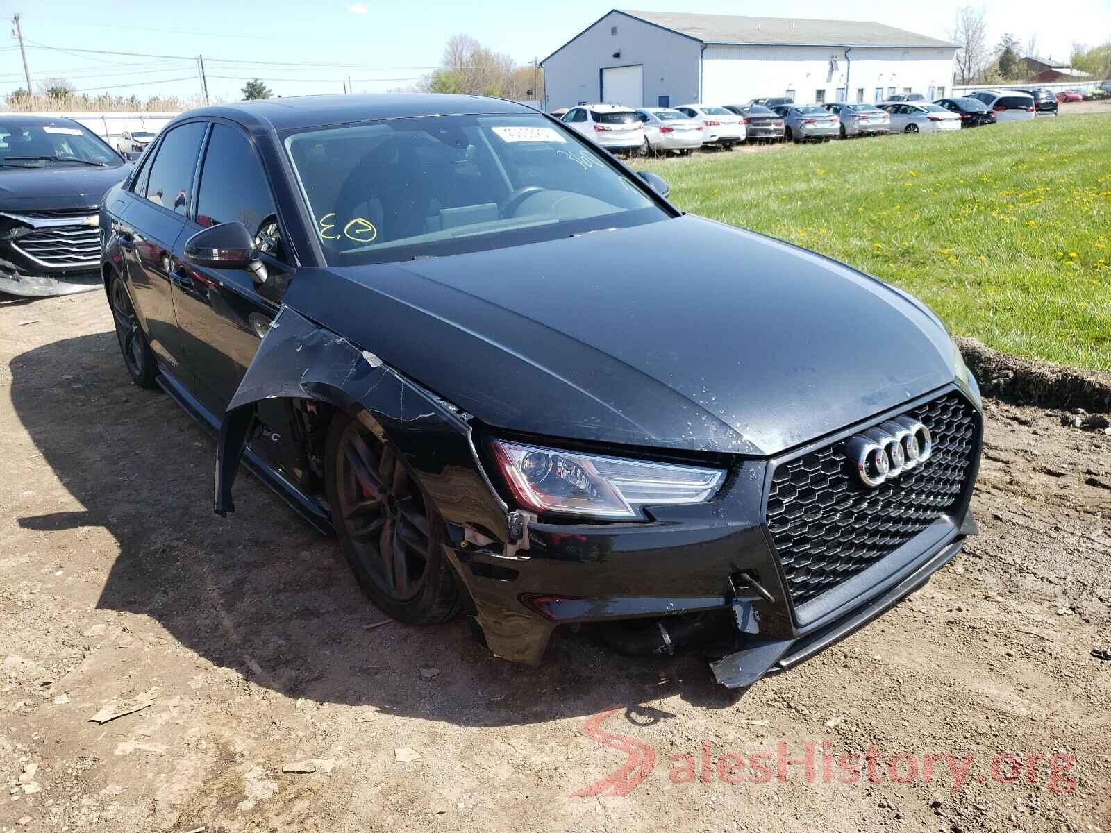 WAUDNAF49HN049714 2017 AUDI A4