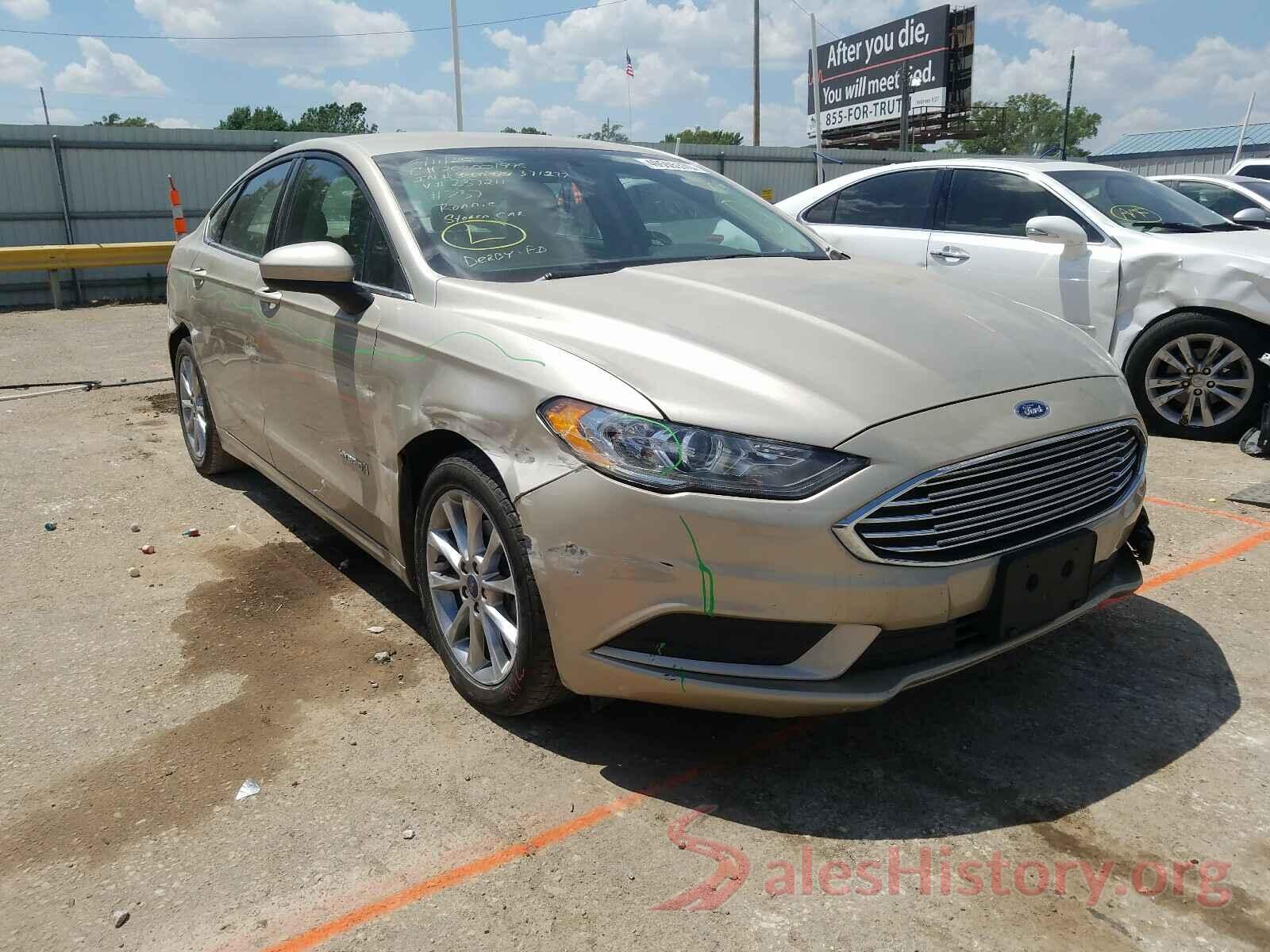 3FA6P0LU4HR237211 2017 FORD FUSION