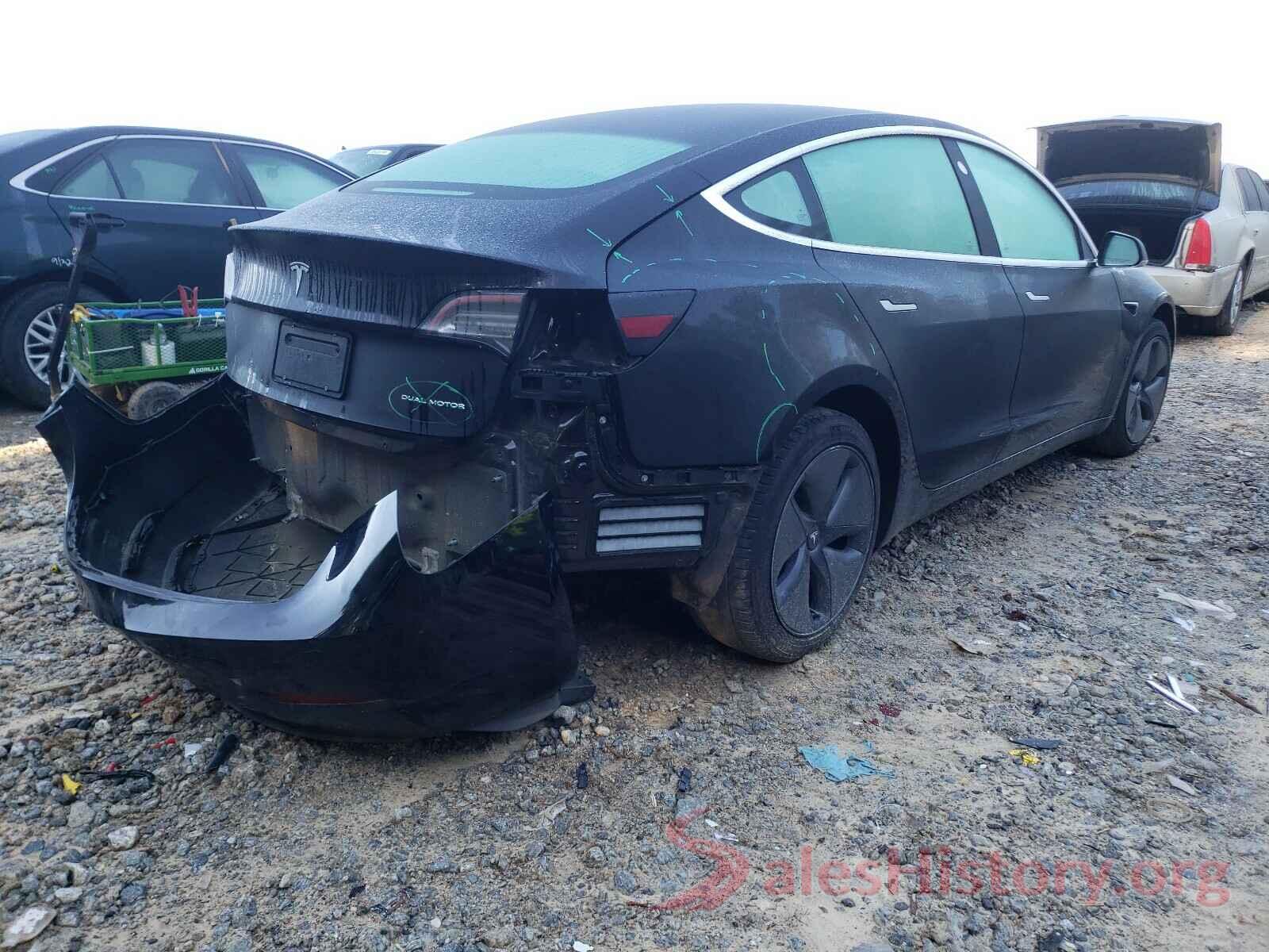 5YJ3E1EB2KF450641 2019 TESLA MODEL 3