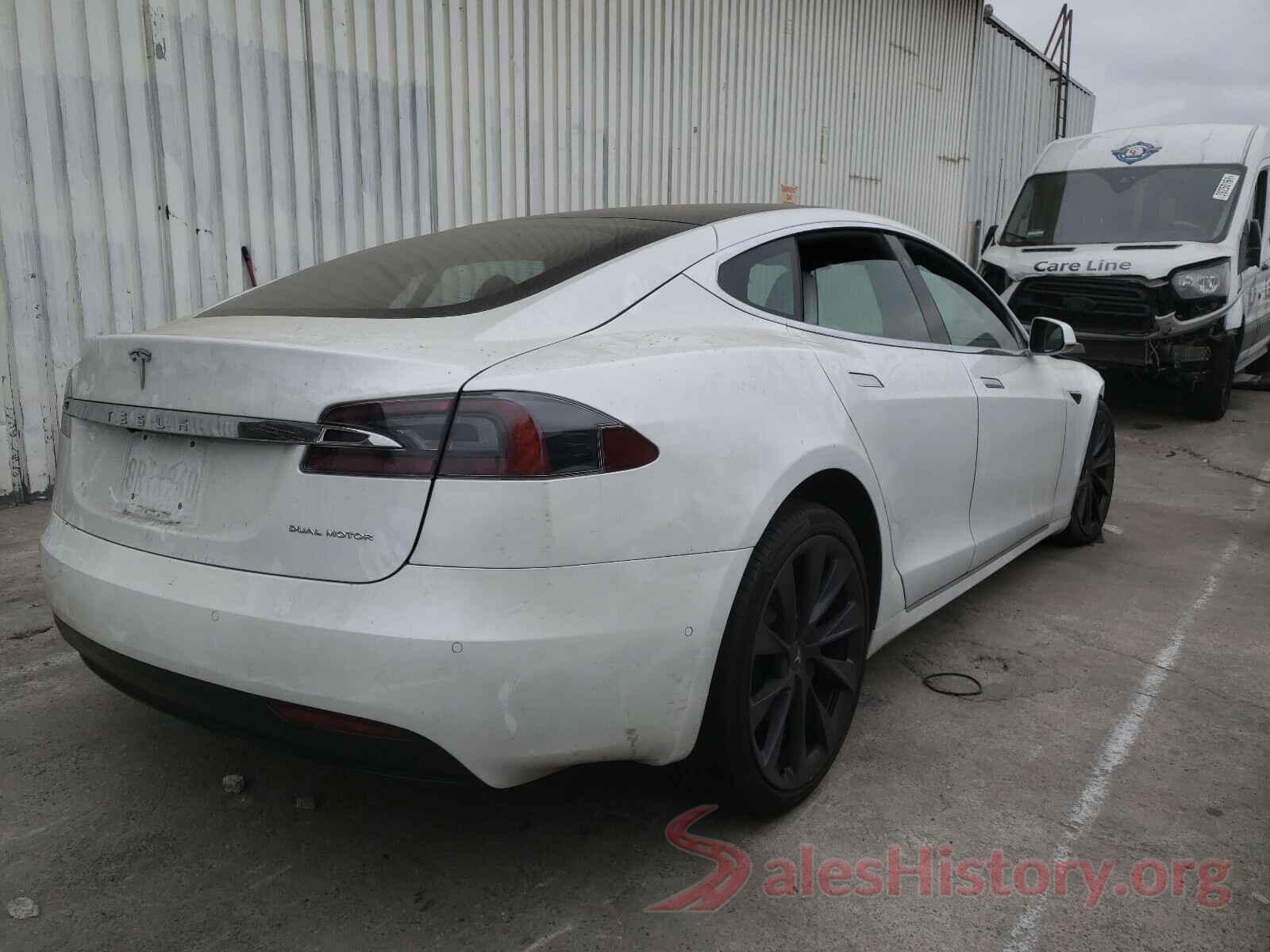 5YJSA1E23LF402283 2020 TESLA MODEL S