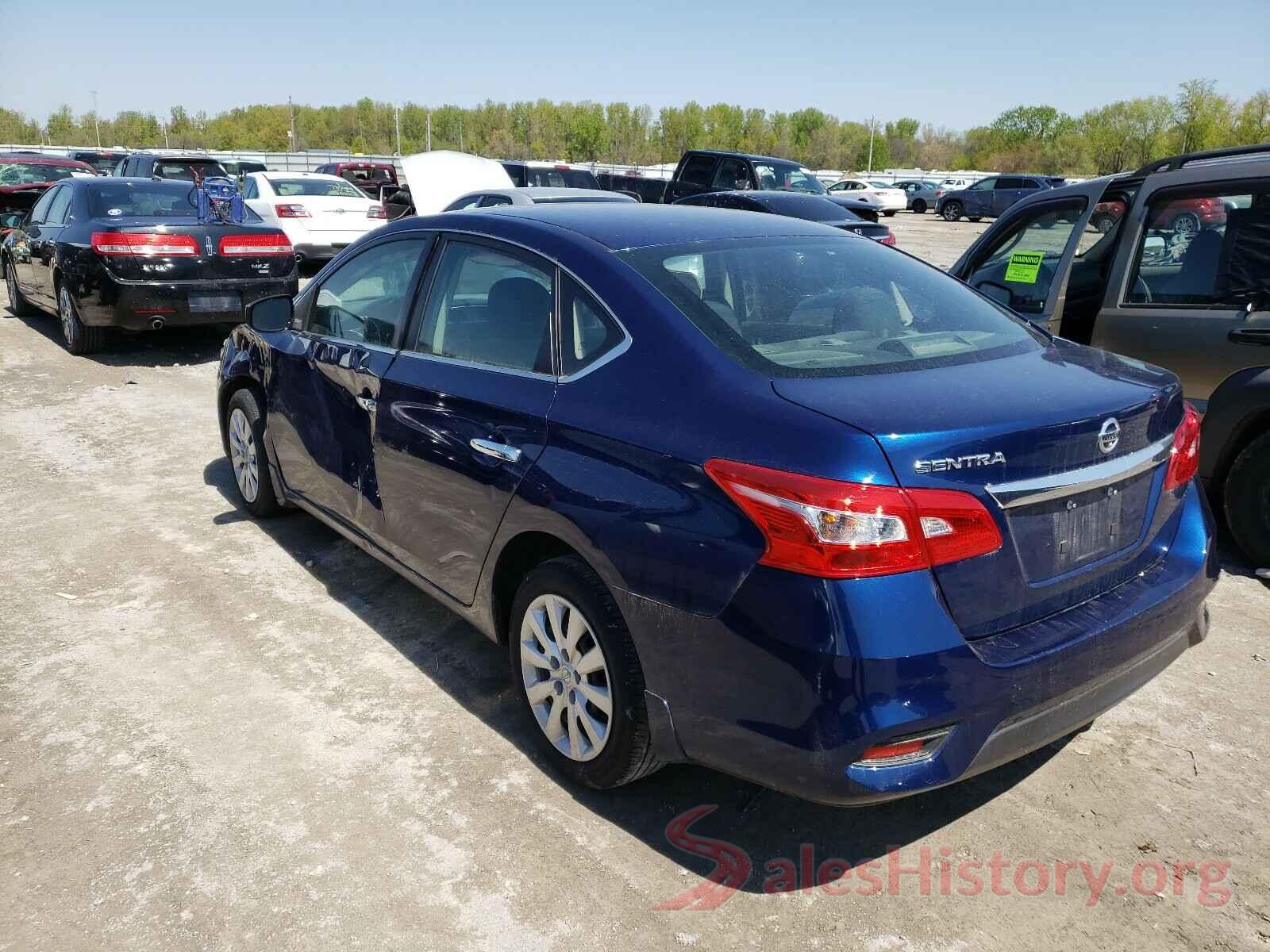 3N1AB7AP3HY381575 2017 NISSAN SENTRA