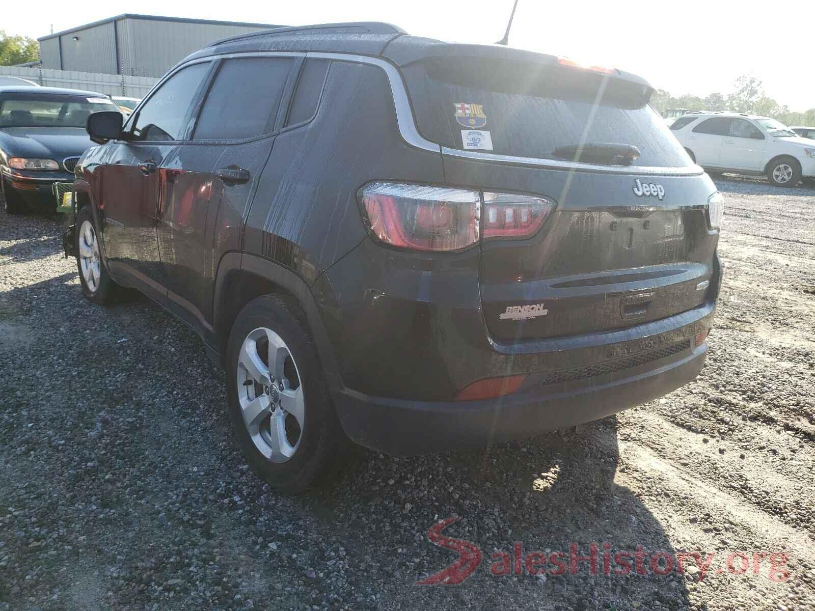 3C4NJCBB6KT851227 2019 JEEP COMPASS