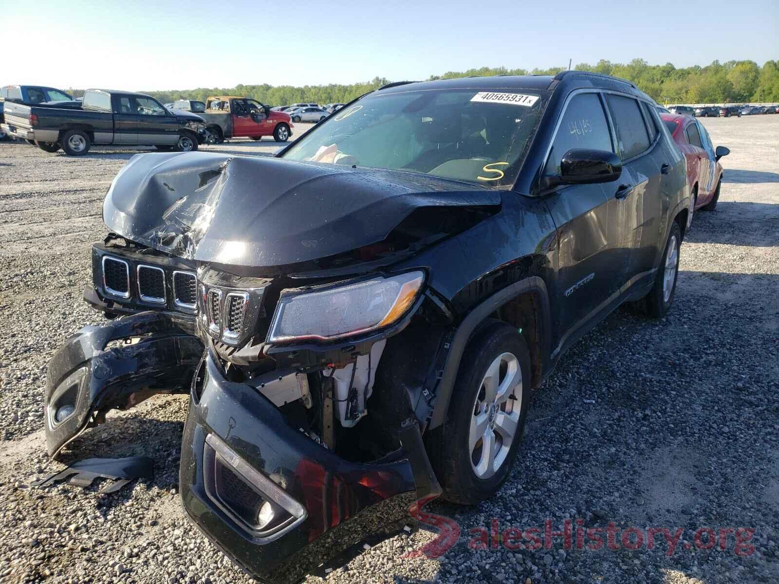 3C4NJCBB6KT851227 2019 JEEP COMPASS