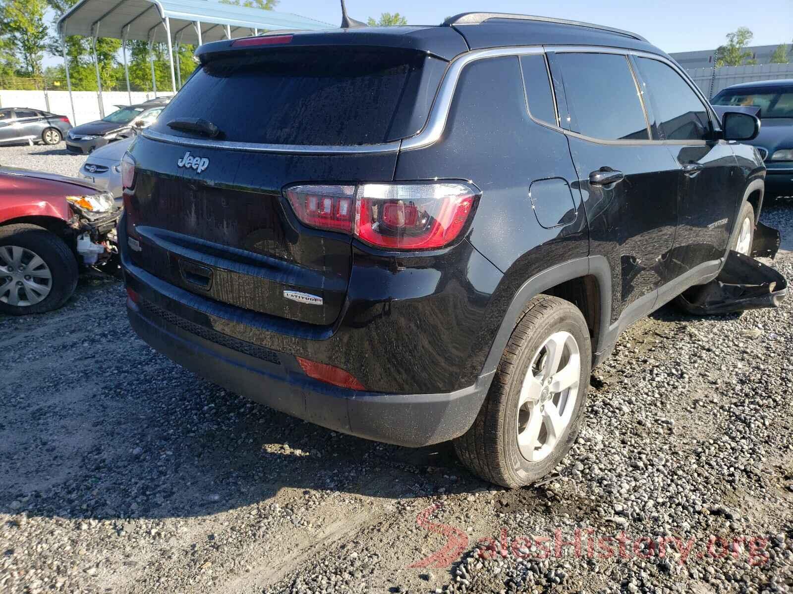 3C4NJCBB6KT851227 2019 JEEP COMPASS