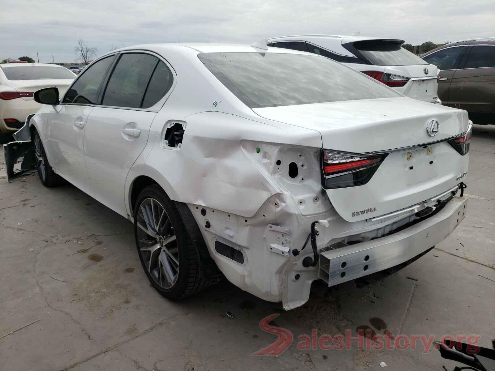 JTHFZ1BL6LA019713 2020 LEXUS GS350