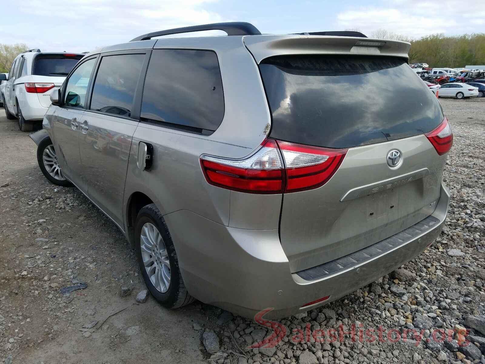 5TDYZ3DC8HS854645 2017 TOYOTA SIENNA