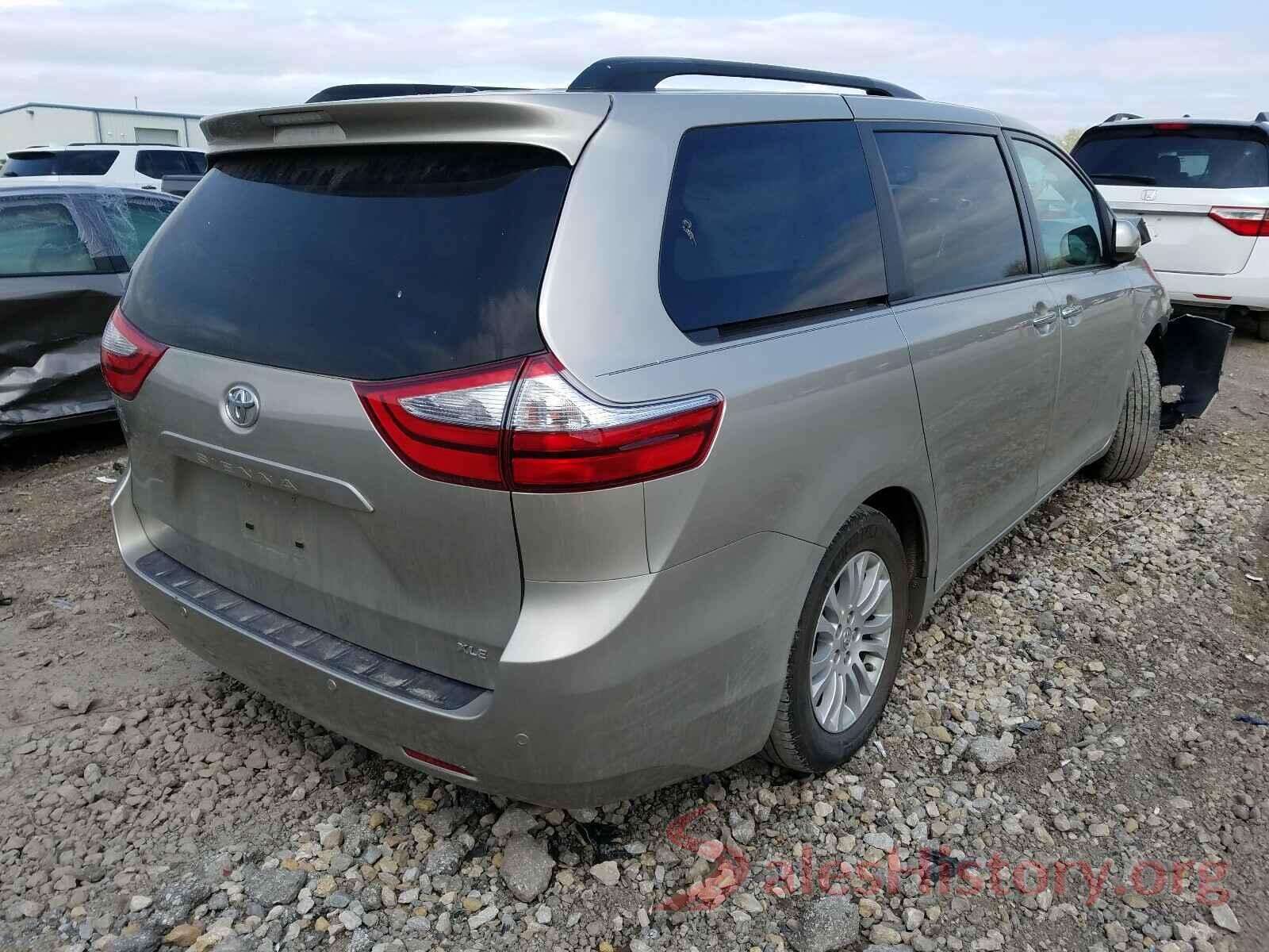 5TDYZ3DC8HS854645 2017 TOYOTA SIENNA