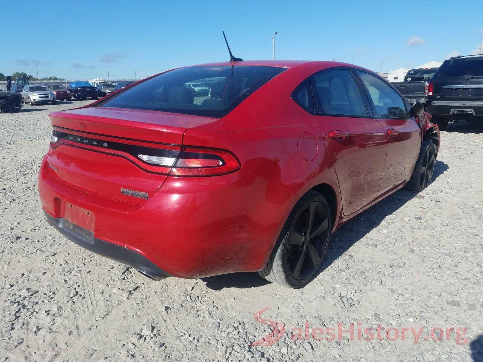 1C3CDFBB5GD624452 2016 DODGE DART