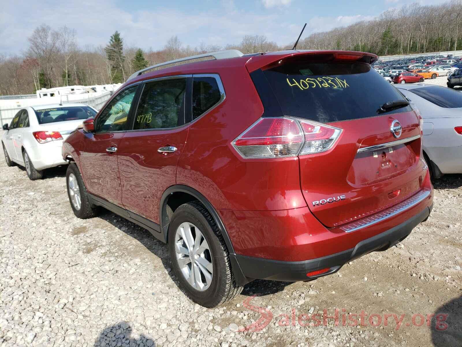 5N1AT2MV6GC919843 2016 NISSAN ROGUE