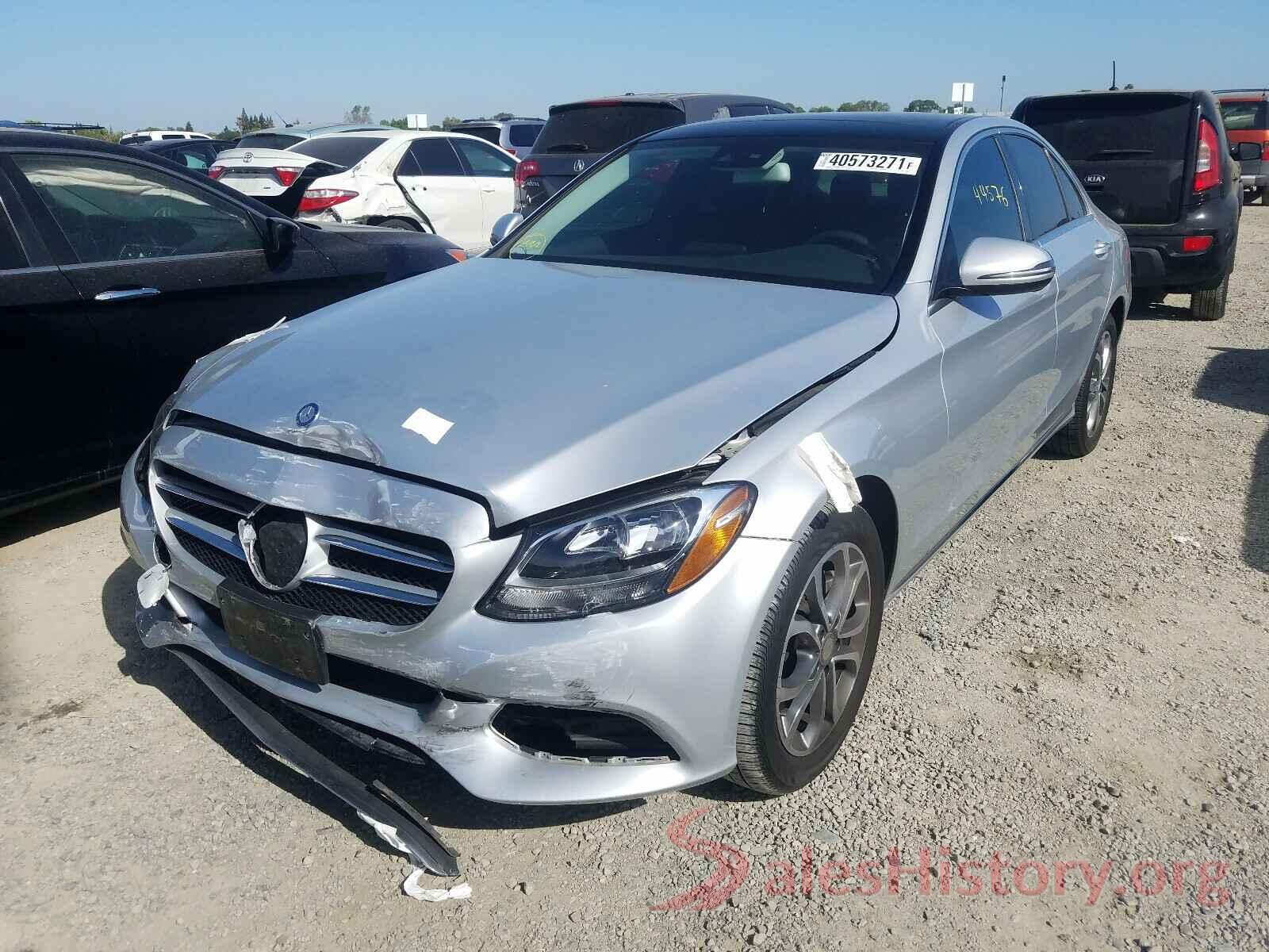 55SWF4KB5GU136679 2016 MERCEDES-BENZ C CLASS