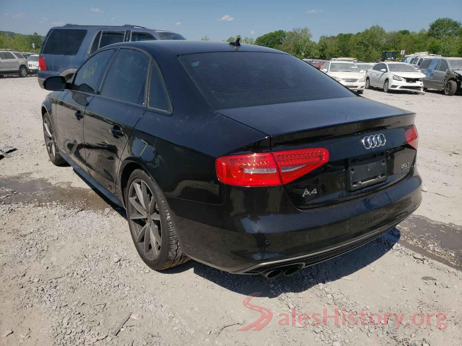 WAUBFAFL4GN014282 2016 AUDI A4