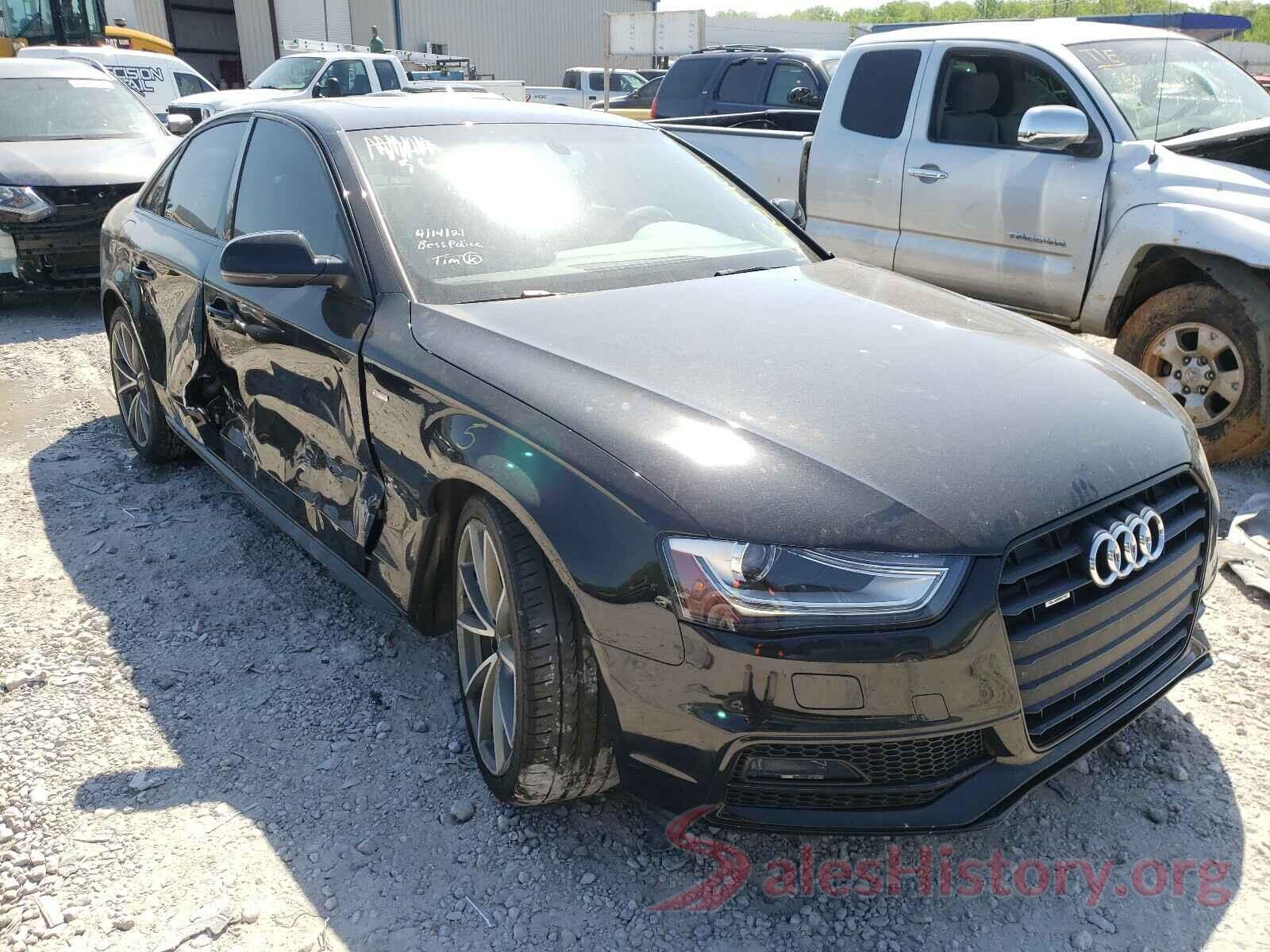 WAUBFAFL4GN014282 2016 AUDI A4