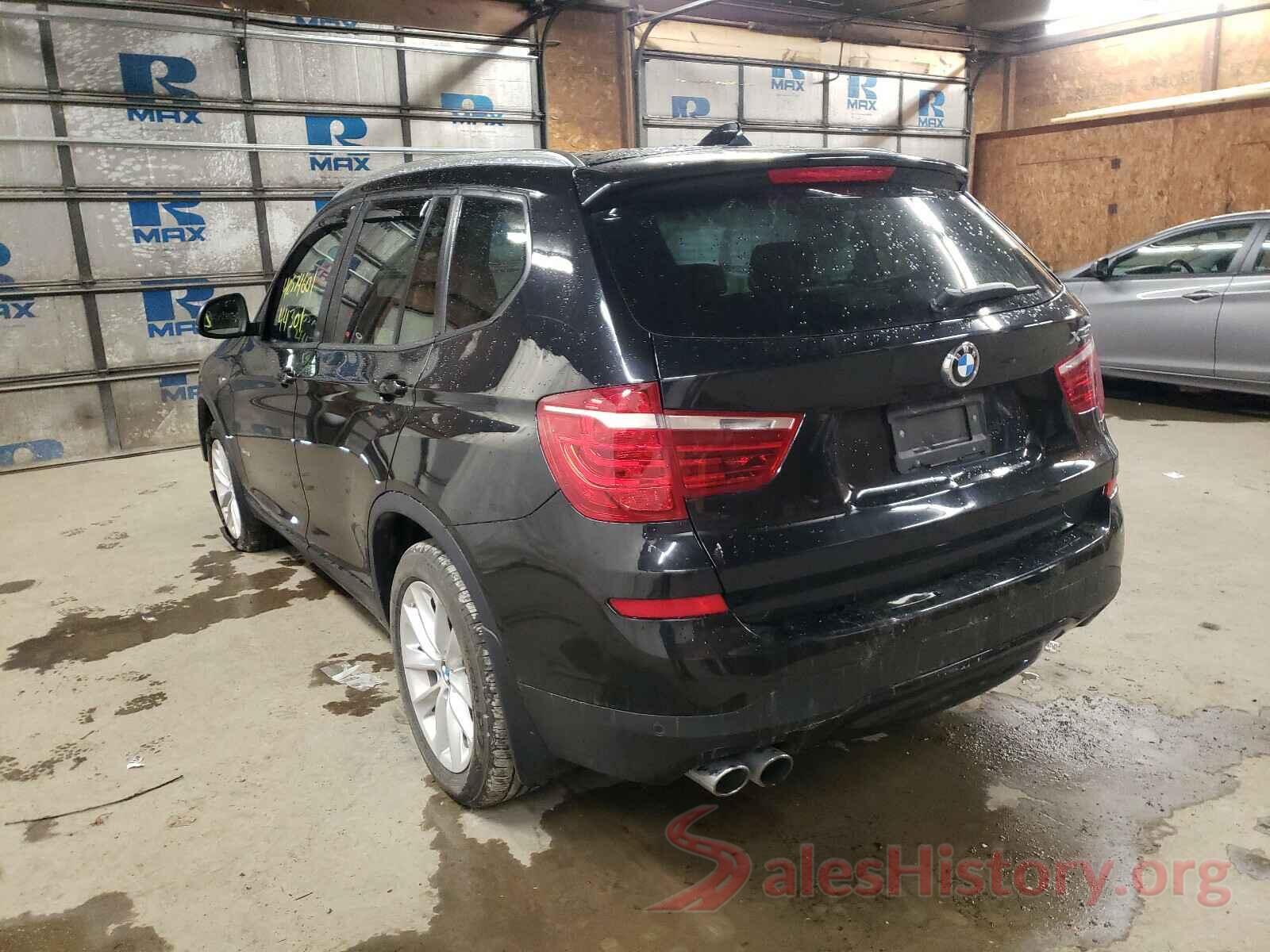 5UXWX9C5XG0D83376 2016 BMW X3