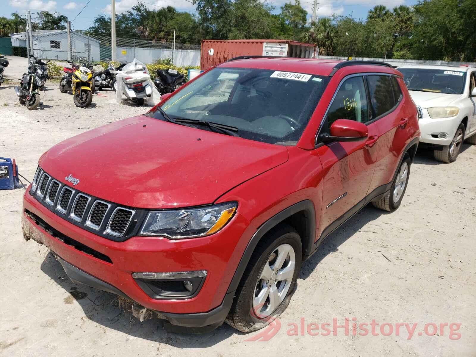 3C4NJCBB2LT235154 2020 JEEP COMPASS