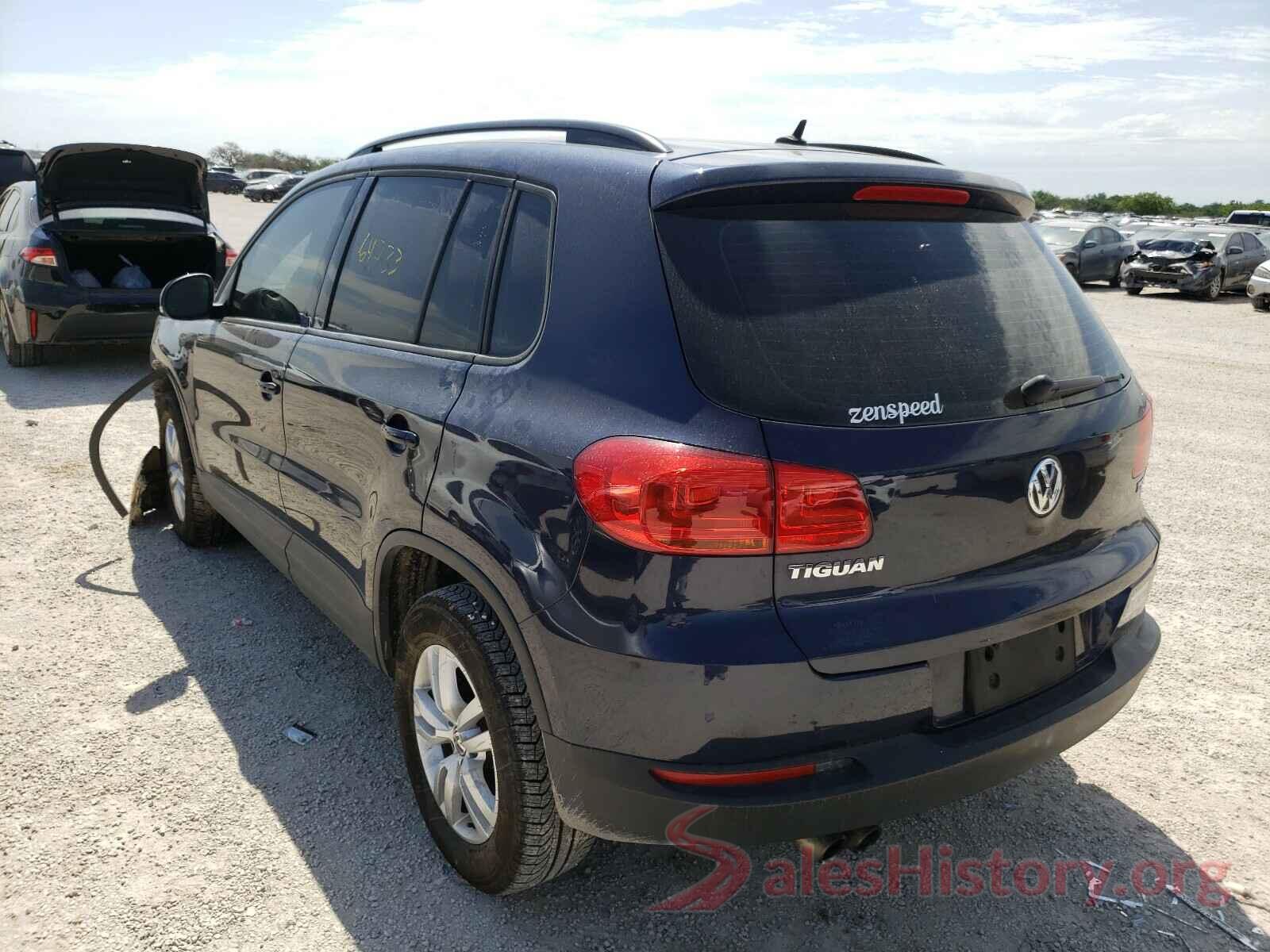 WVGAV7AX7GW601337 2016 VOLKSWAGEN TIGUAN