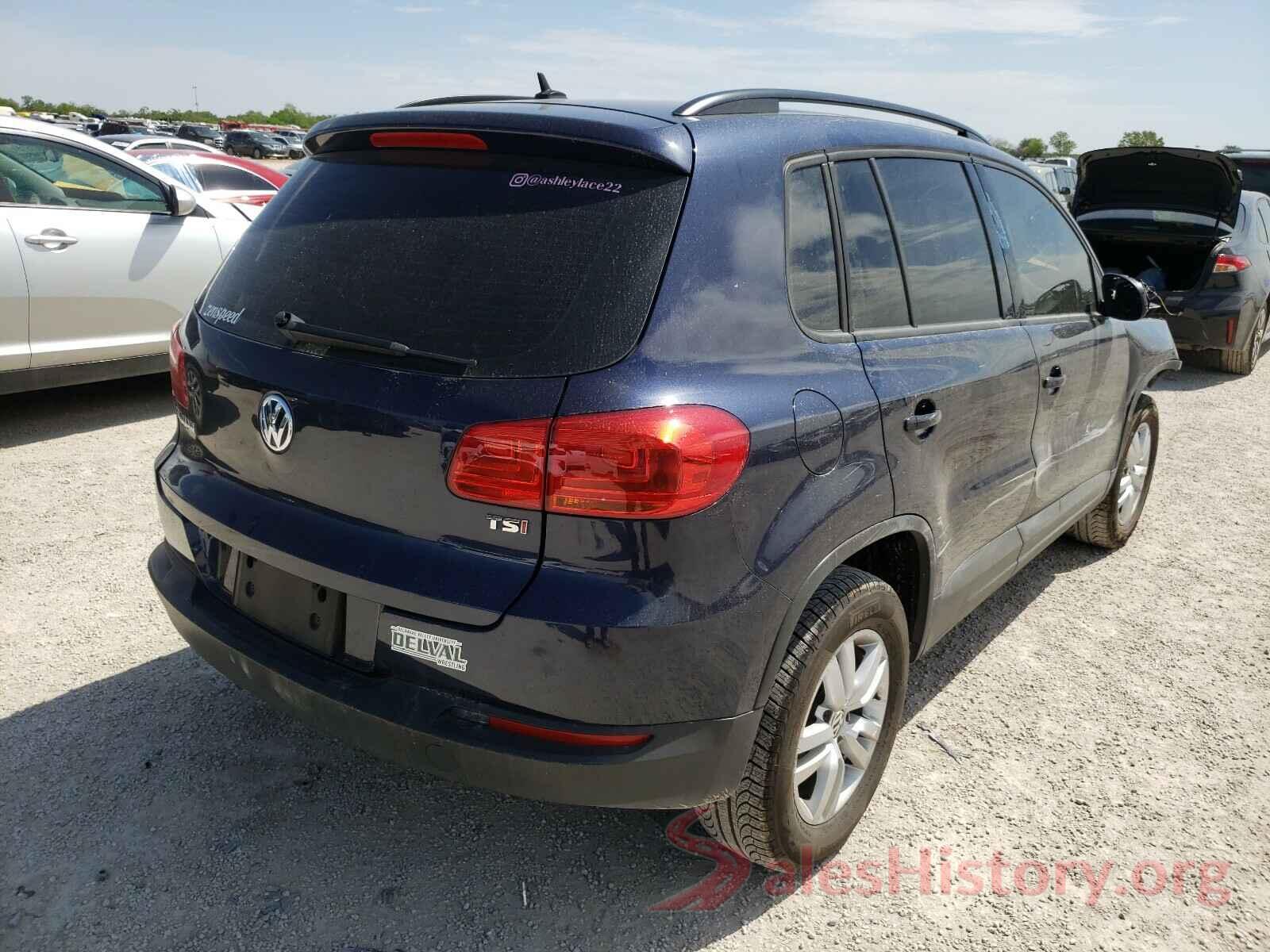 WVGAV7AX7GW601337 2016 VOLKSWAGEN TIGUAN