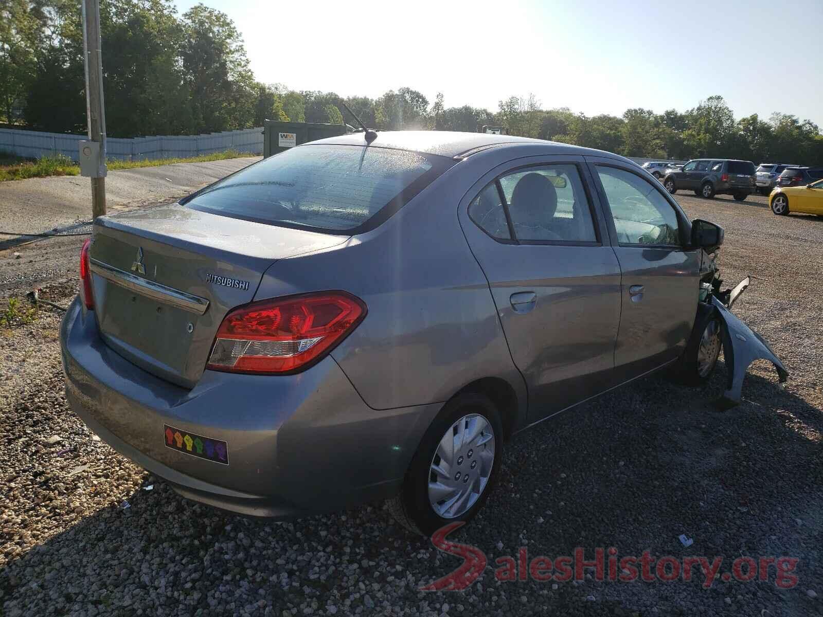 ML32F3FJ9HHF08284 2017 MITSUBISHI MIRAGE